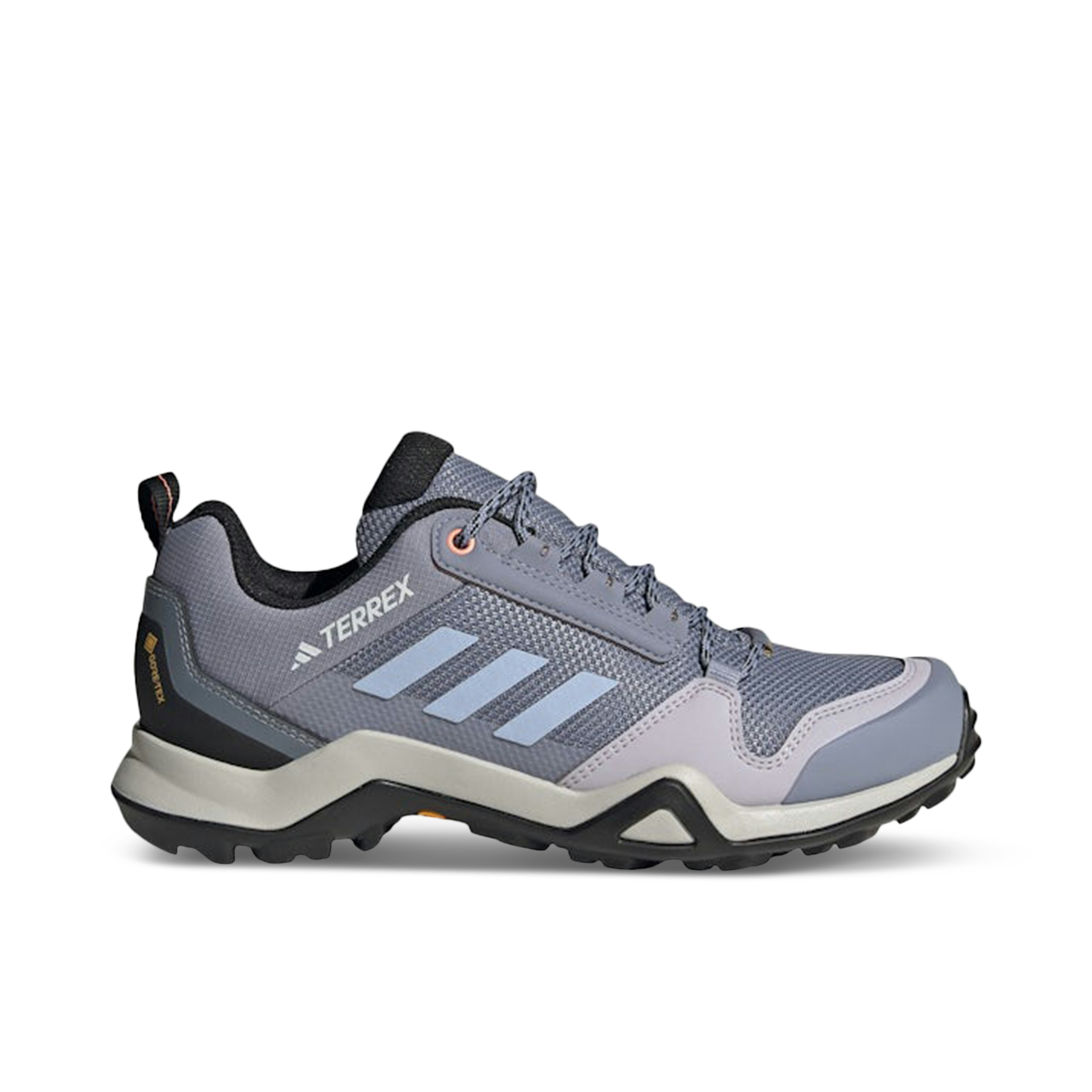 Adidas Terrex AX3 Gore-Tex Silver Violet Blue Dawn Coral Fusion Womens