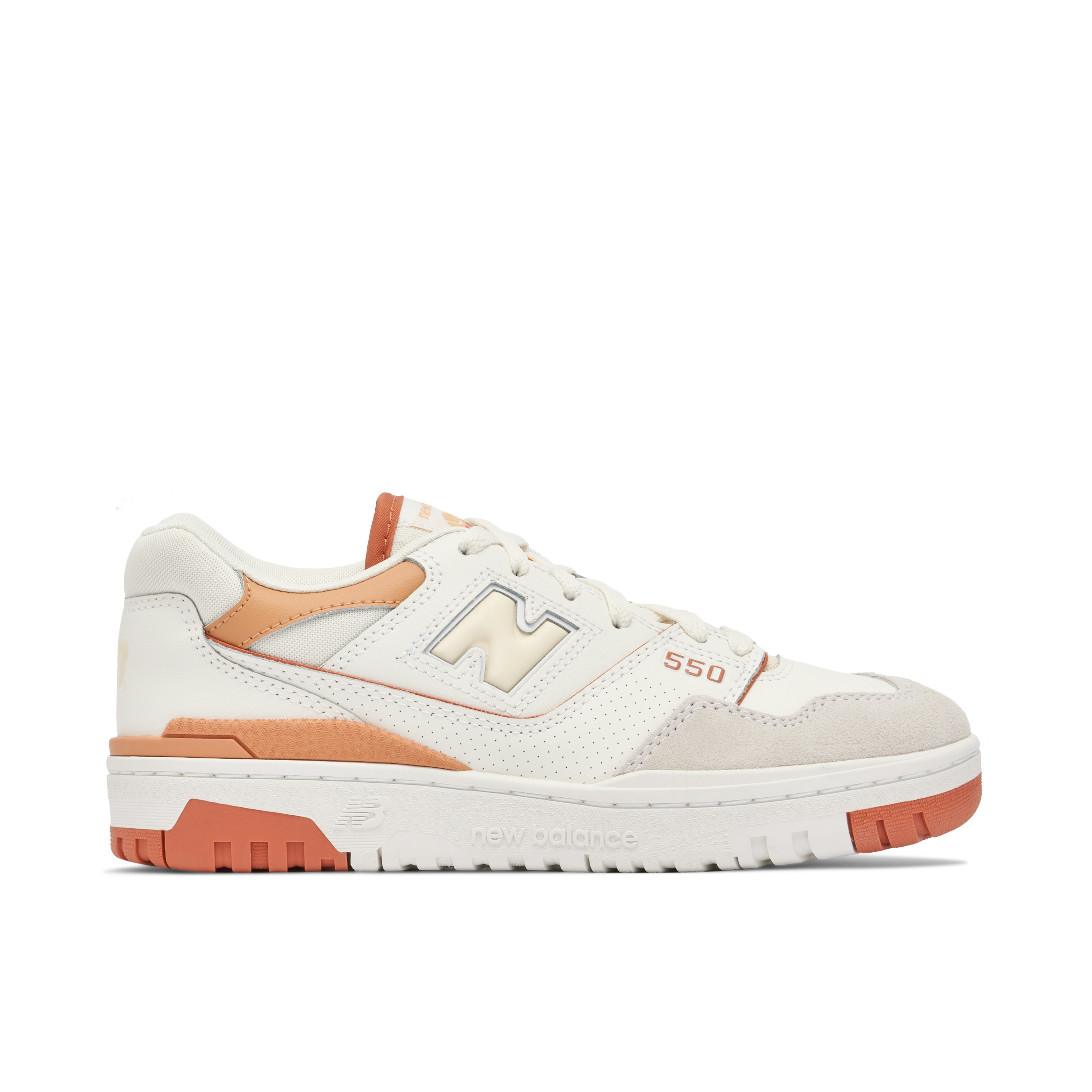 New Balance 550 White Brown Femme