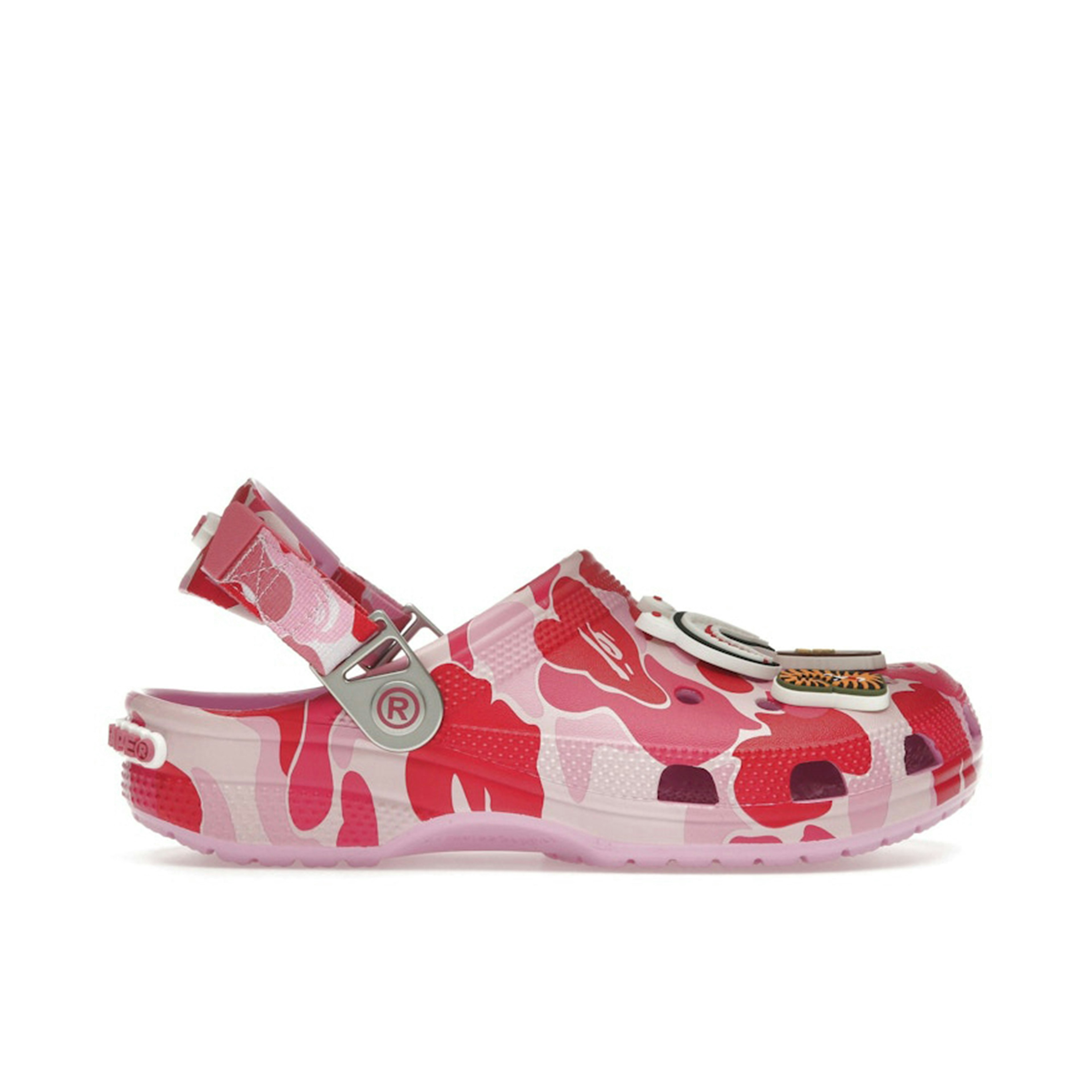 Crocs Classic Clog A Bathing Ape ABC Camo Pink
