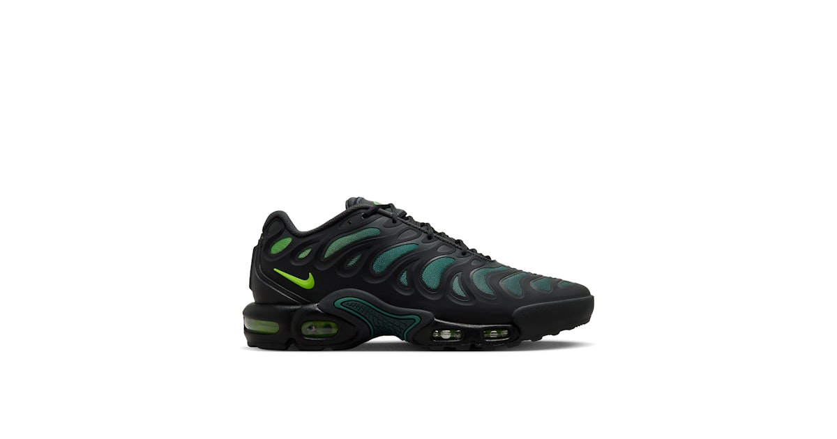 Nike TN Air Max Plus Drift Black Green Volt FD4290-006 Laced