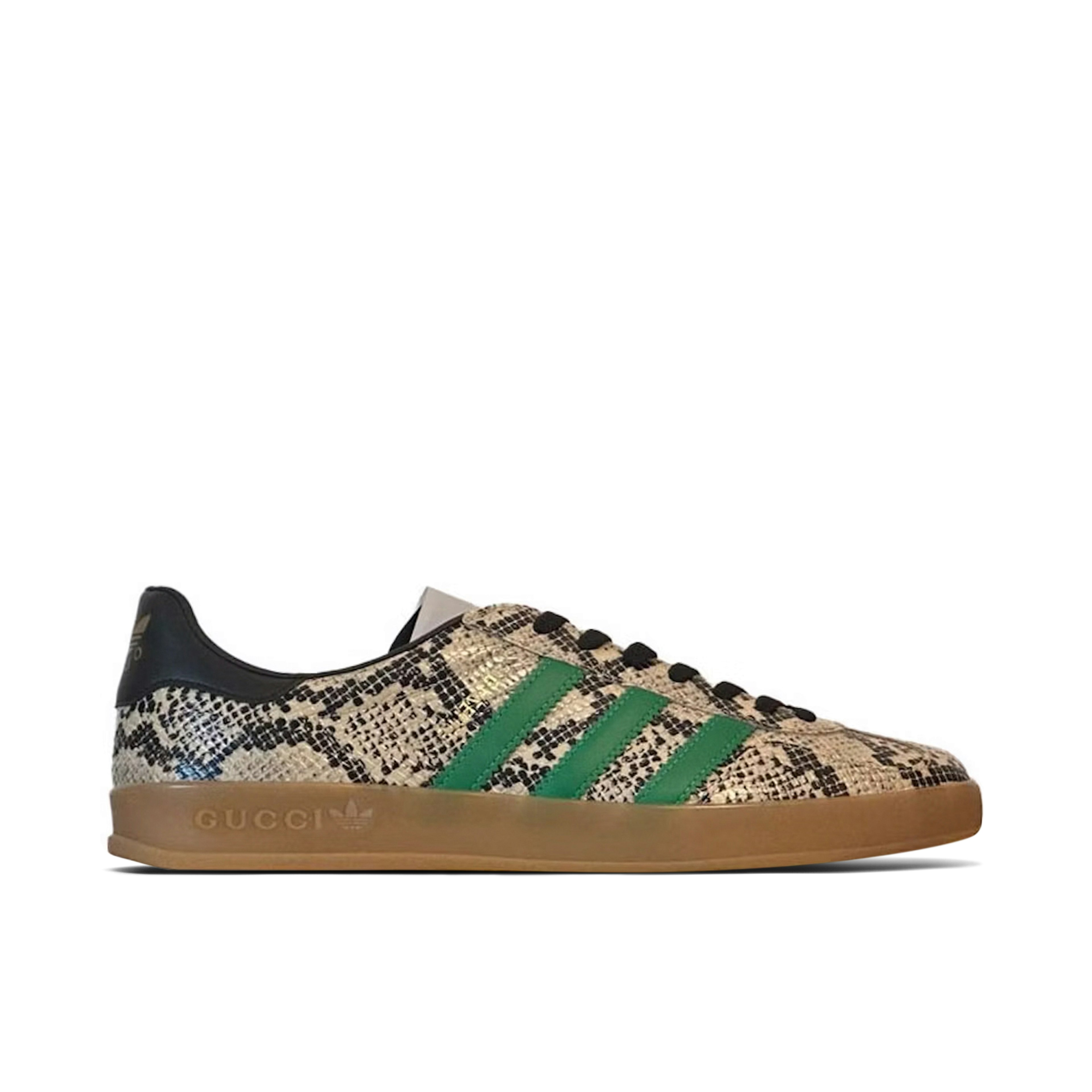 Adidas x Gucci Gazelle Python Print
