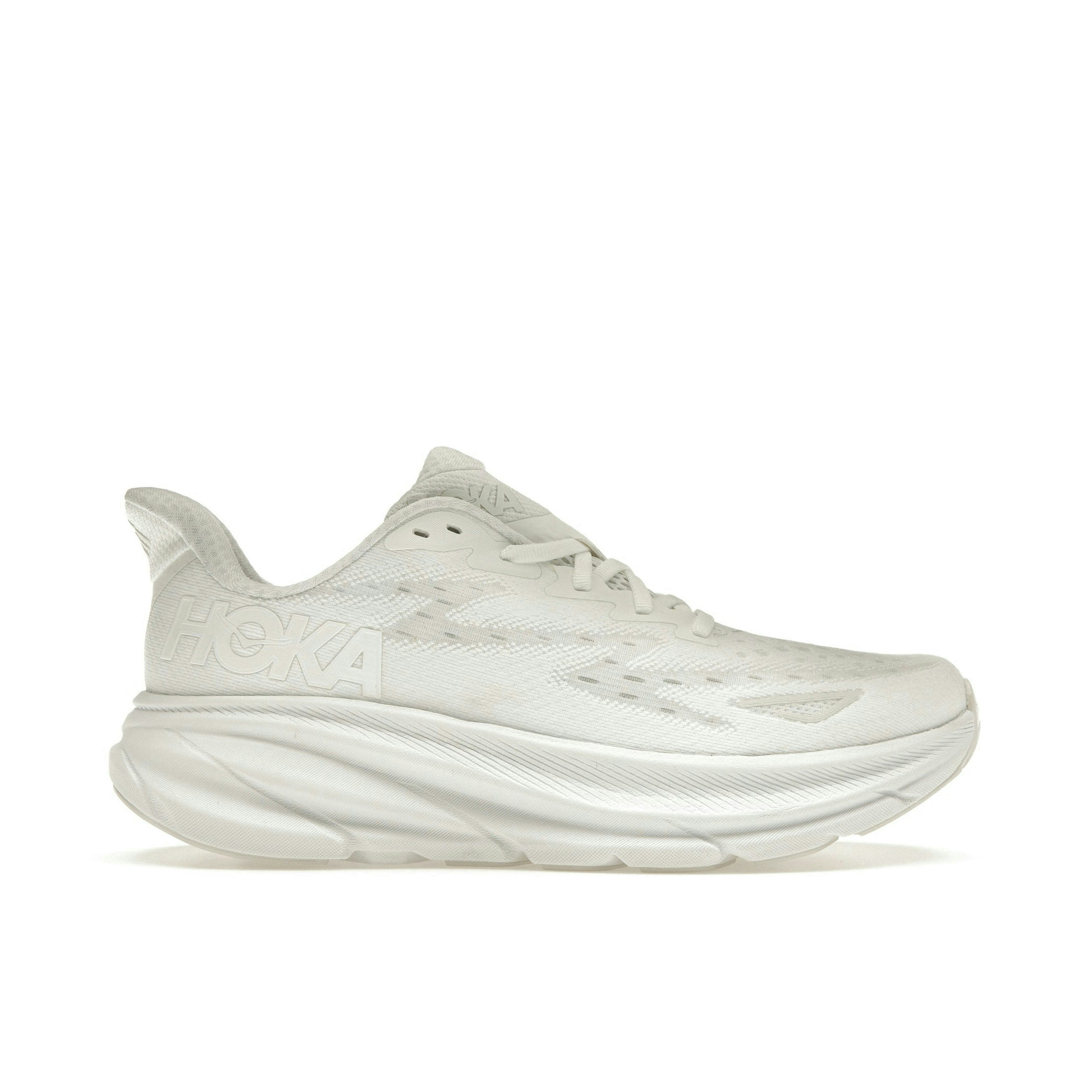 Hoka One One Clifton 9 White Womens