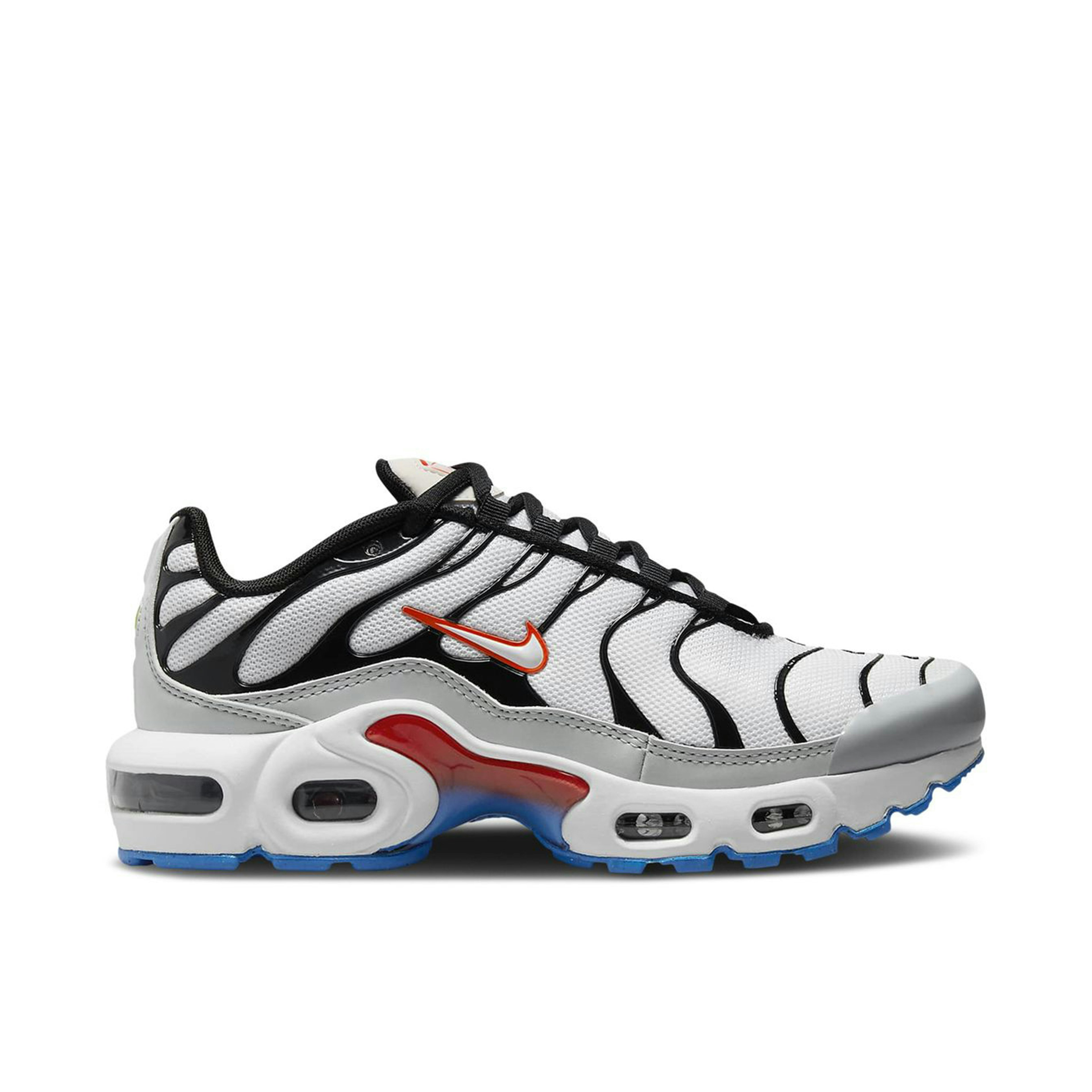 Nike Air Max Plus Platinum Black Red GS