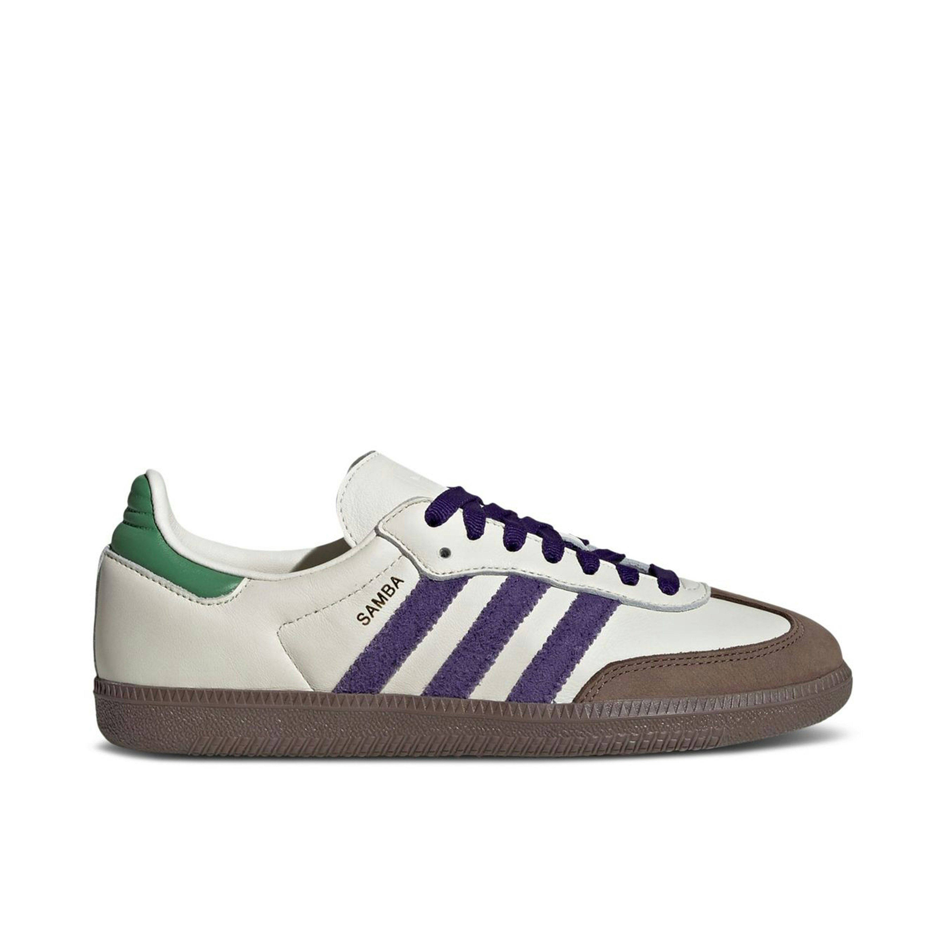 Adidas Samba OG Off White Core Purple Green Brown Womens