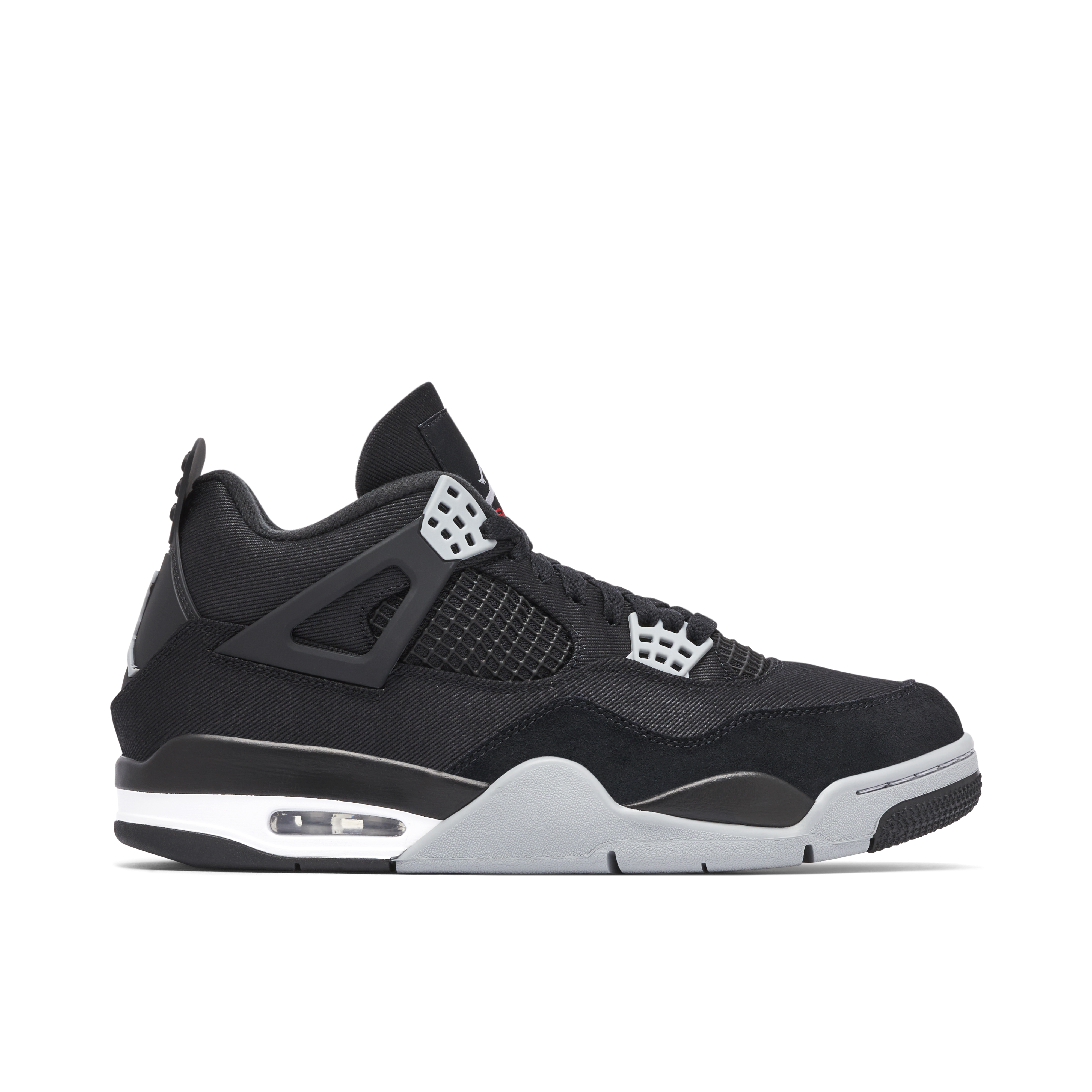 Air Jordan 4 Retro SE Black Canvas DH7138 006 Laced