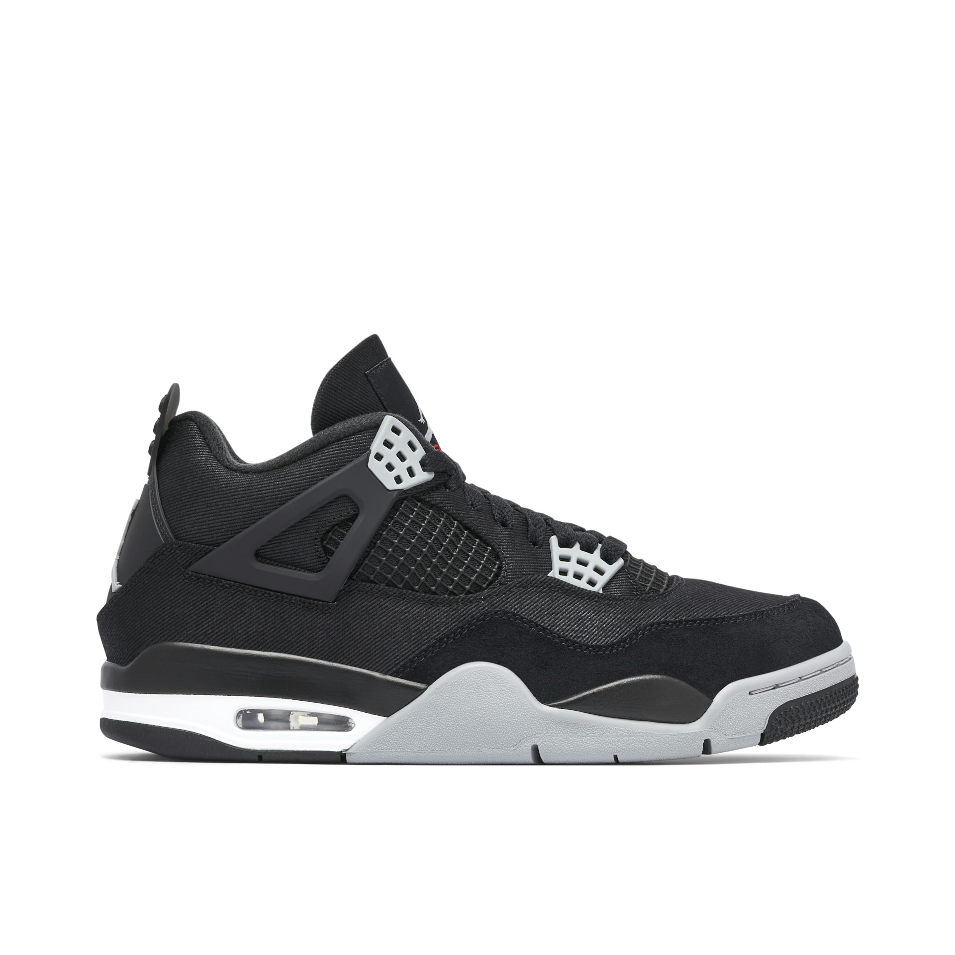 black denim jordan 4