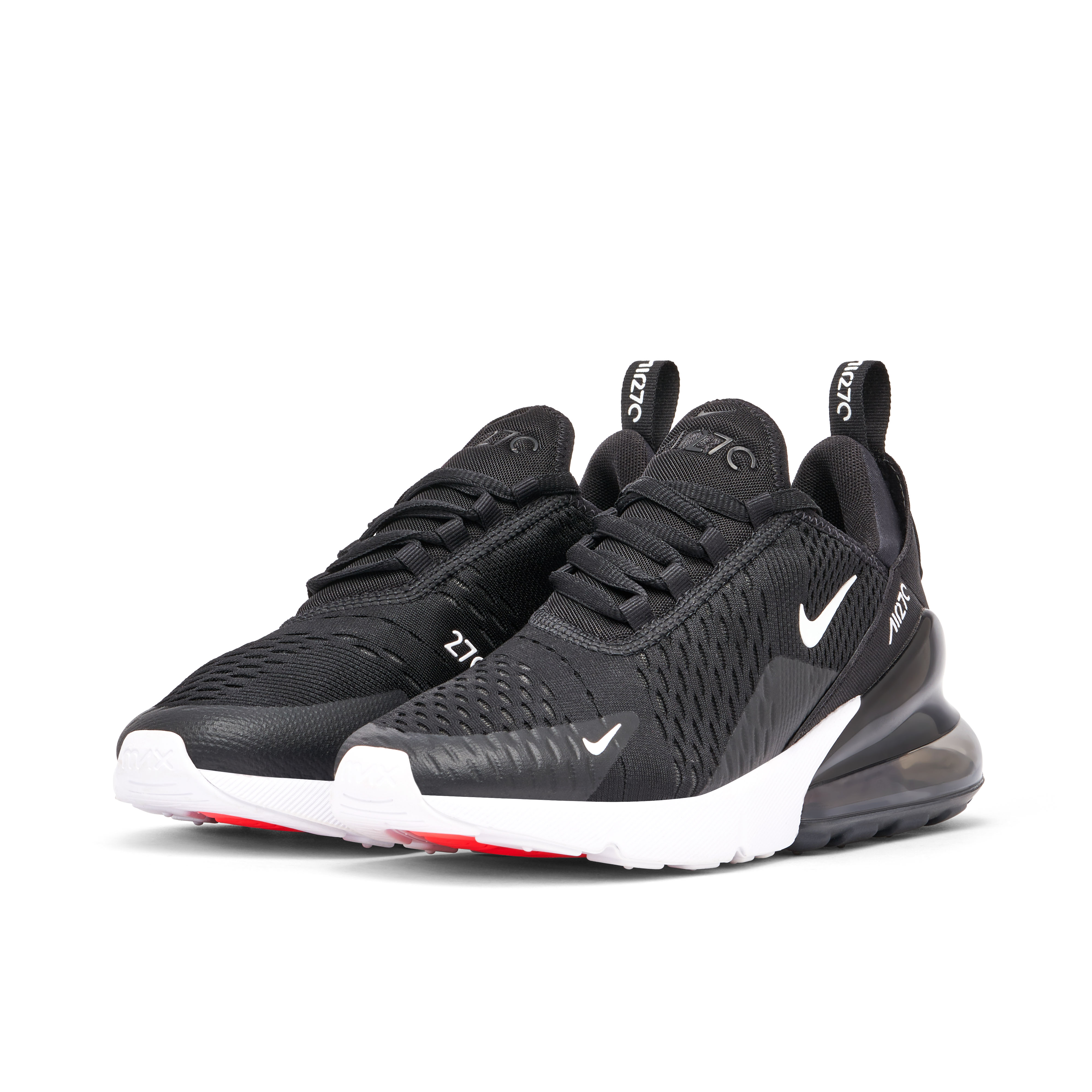 Mens shops nike air max 270 triple black