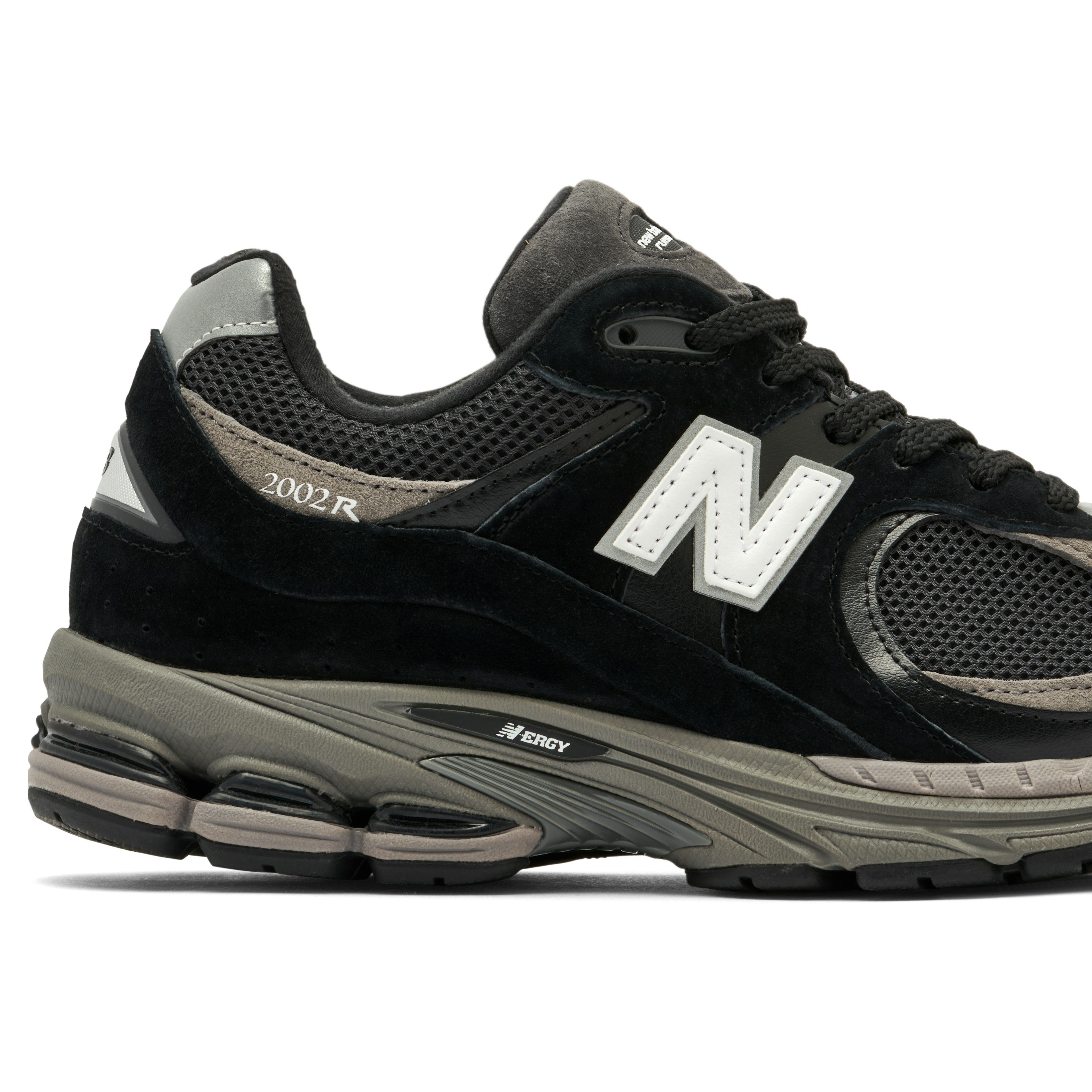 New Balance 2002R Black Dark Grey