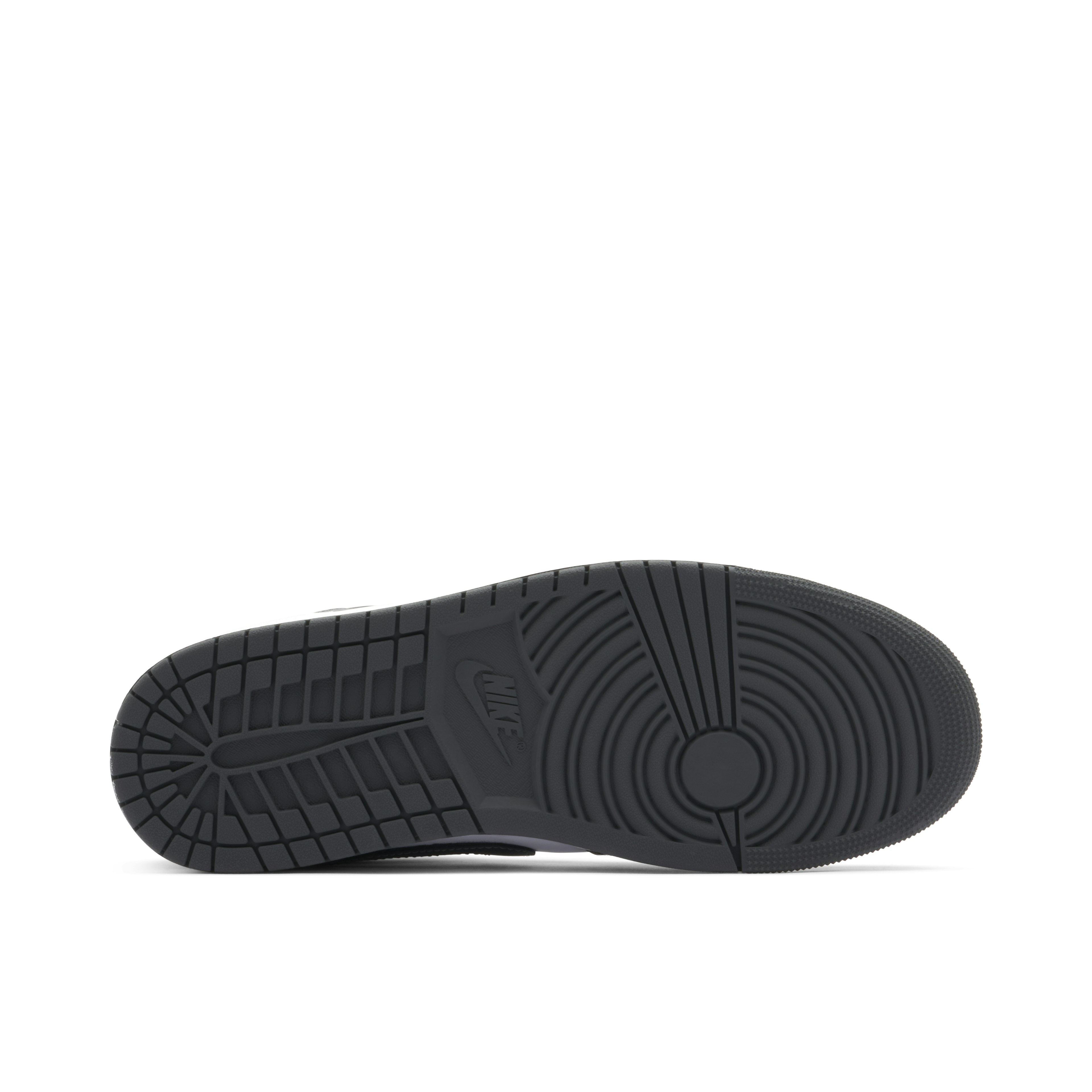 Air Jordan 1 Mid Black White Iron Grey