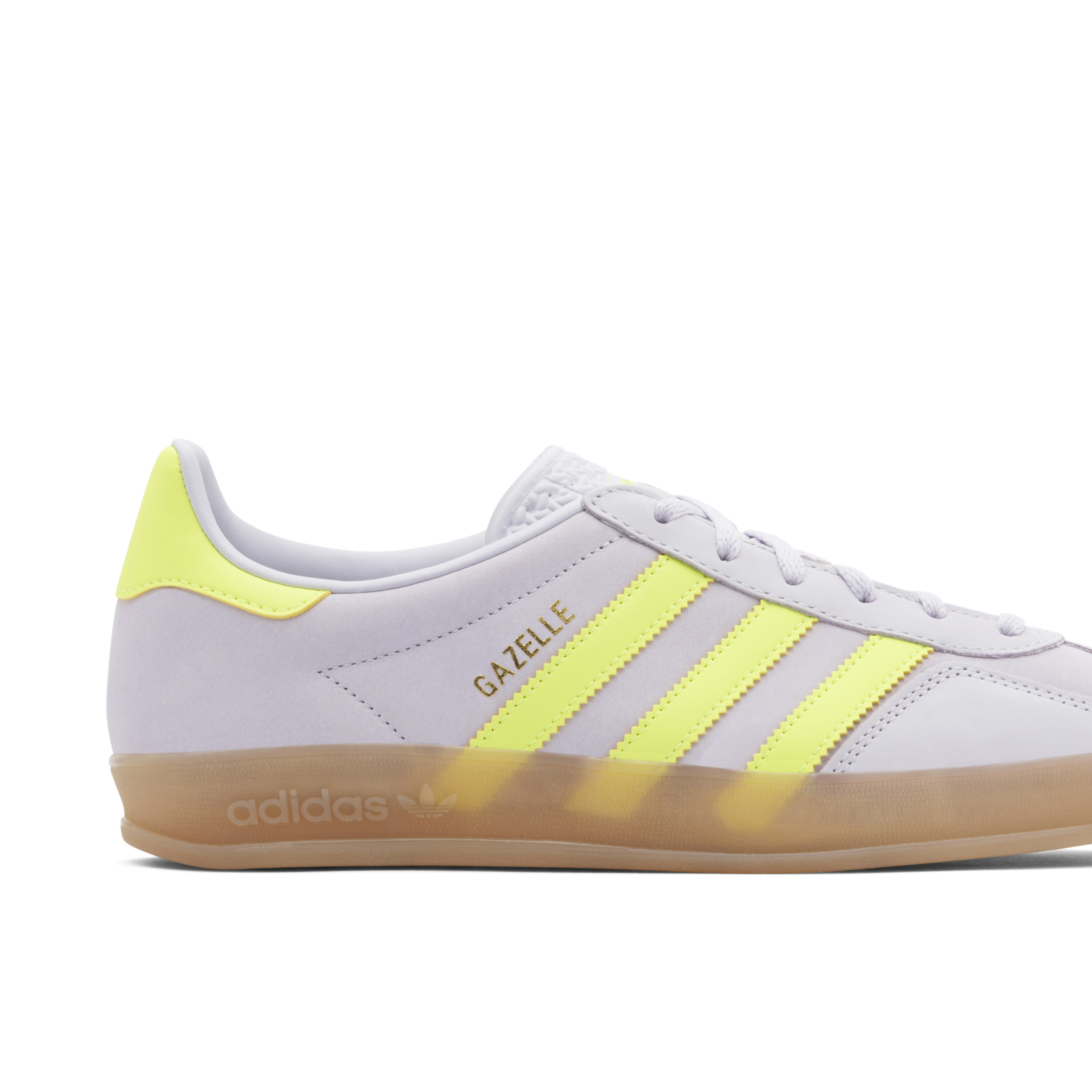 Adidas Gazelle Indoor Silver Dawn Solar Yellow Womens