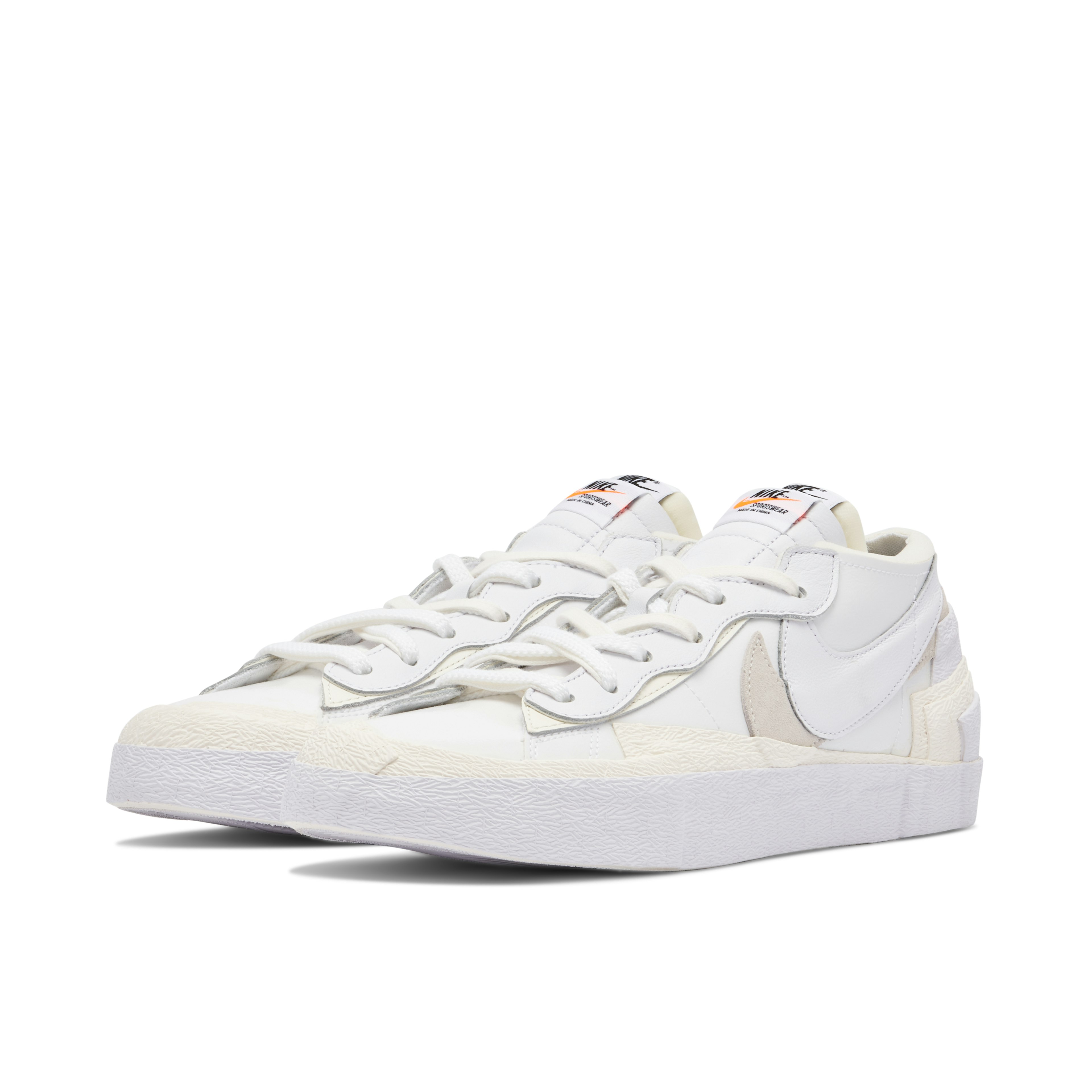 sacai x Nike Blazer Low White