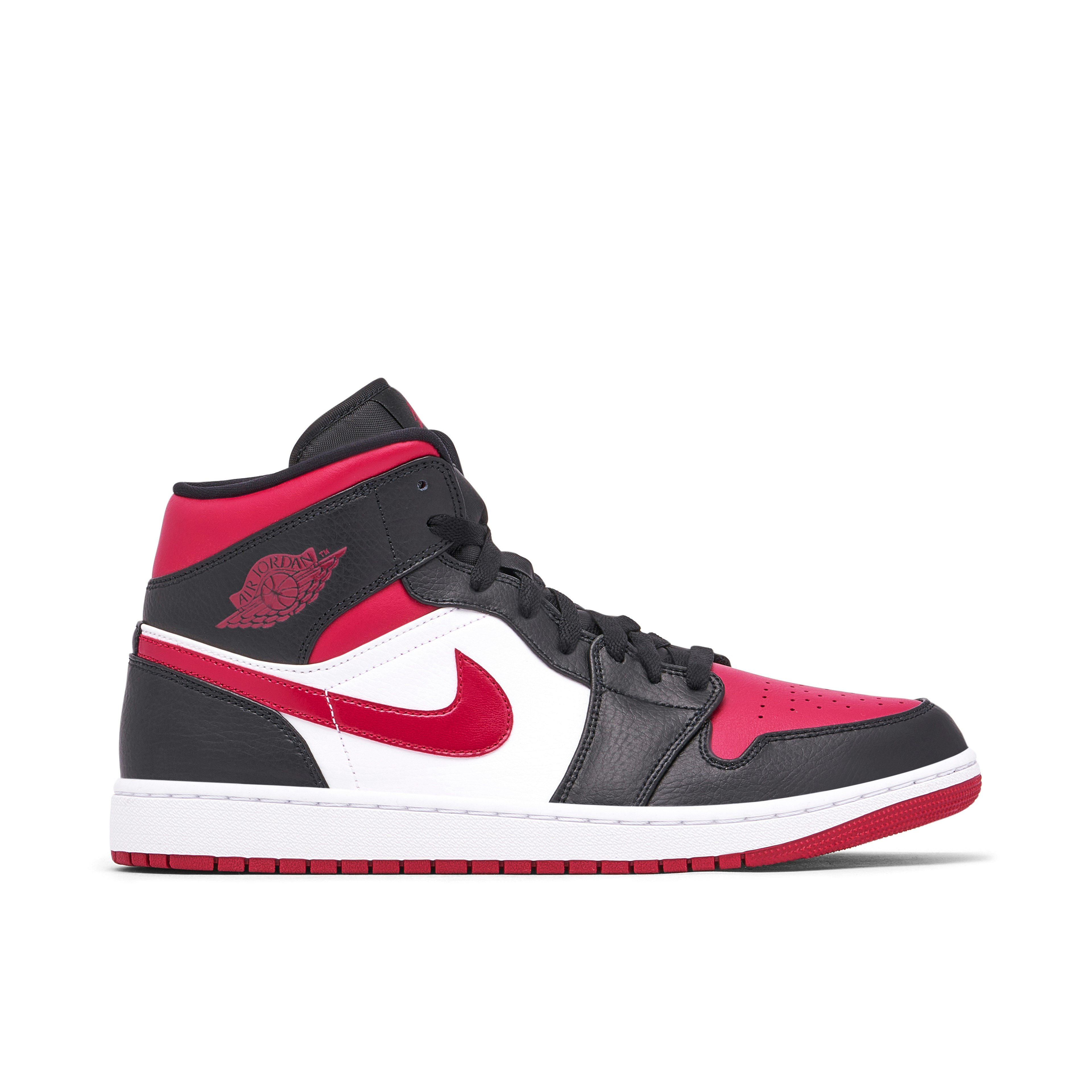 Air Jordan 1 Mid Bred Toe