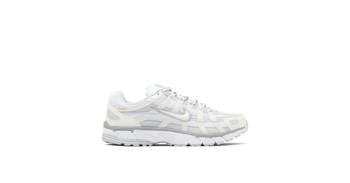 Pure Platinum Nike P6000 All White 6000 Pure Platinum White P6000