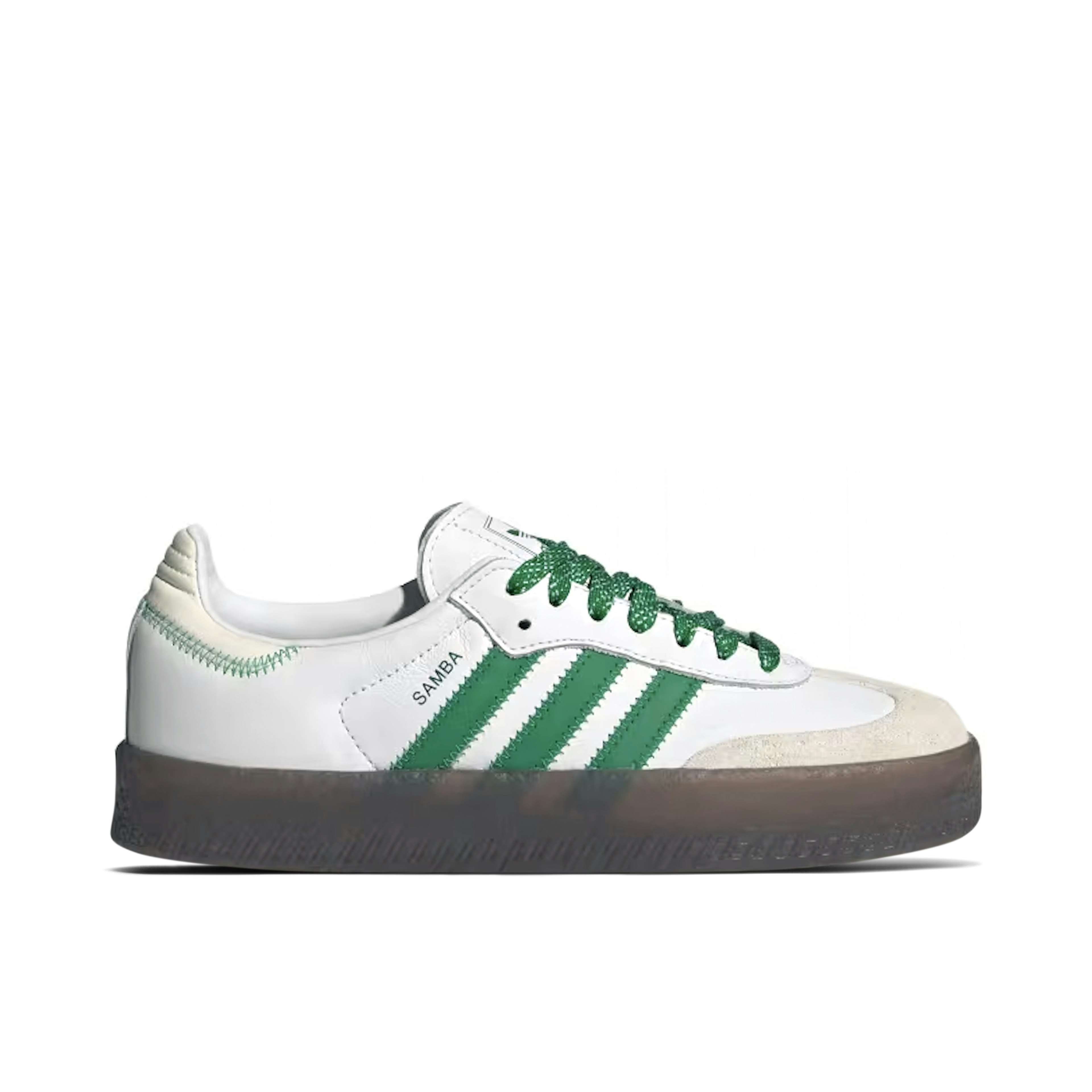 Adidas Sambae Cloud White Green Womens