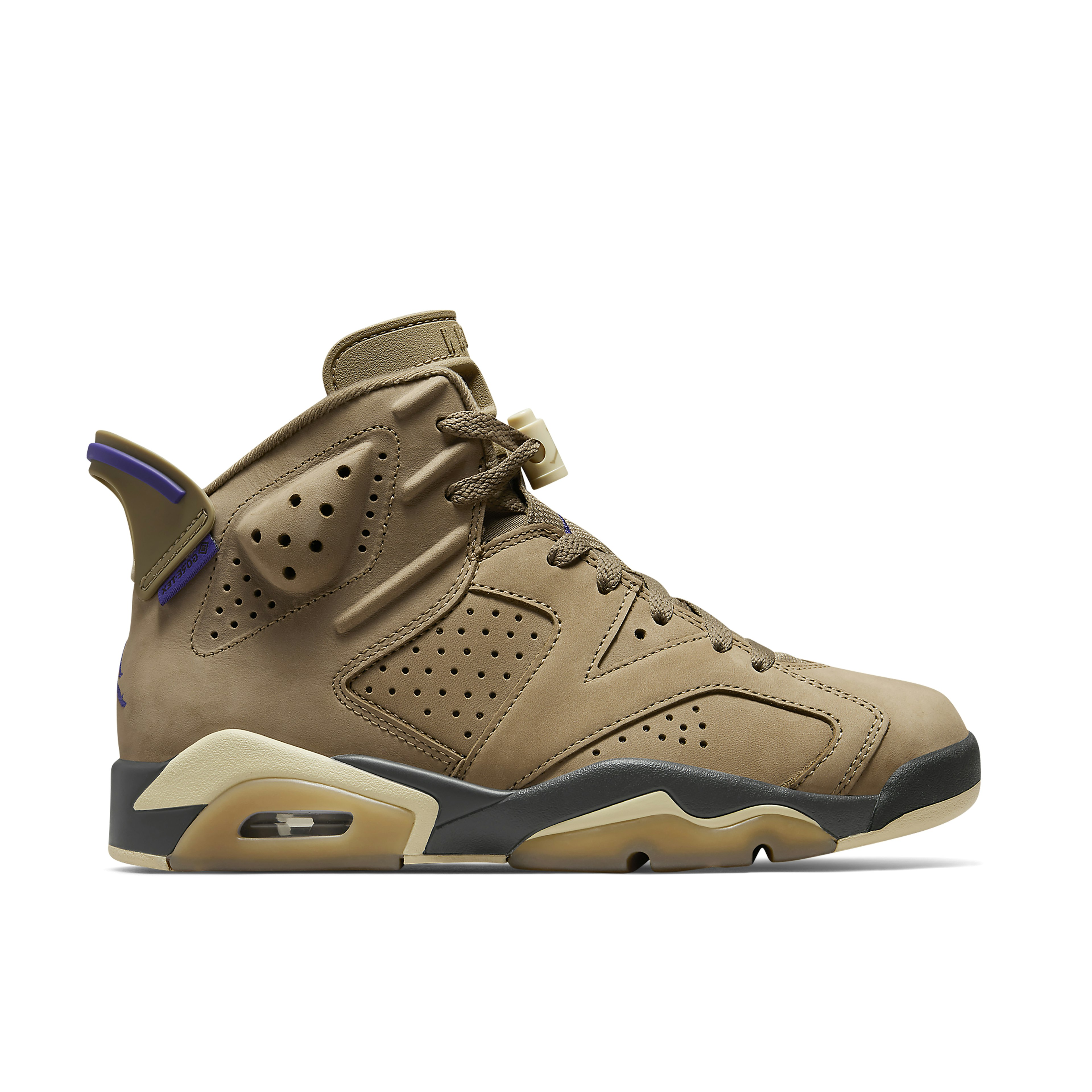 Air Jordan 6 Retro Gore-Tex Brown Kelp Womens