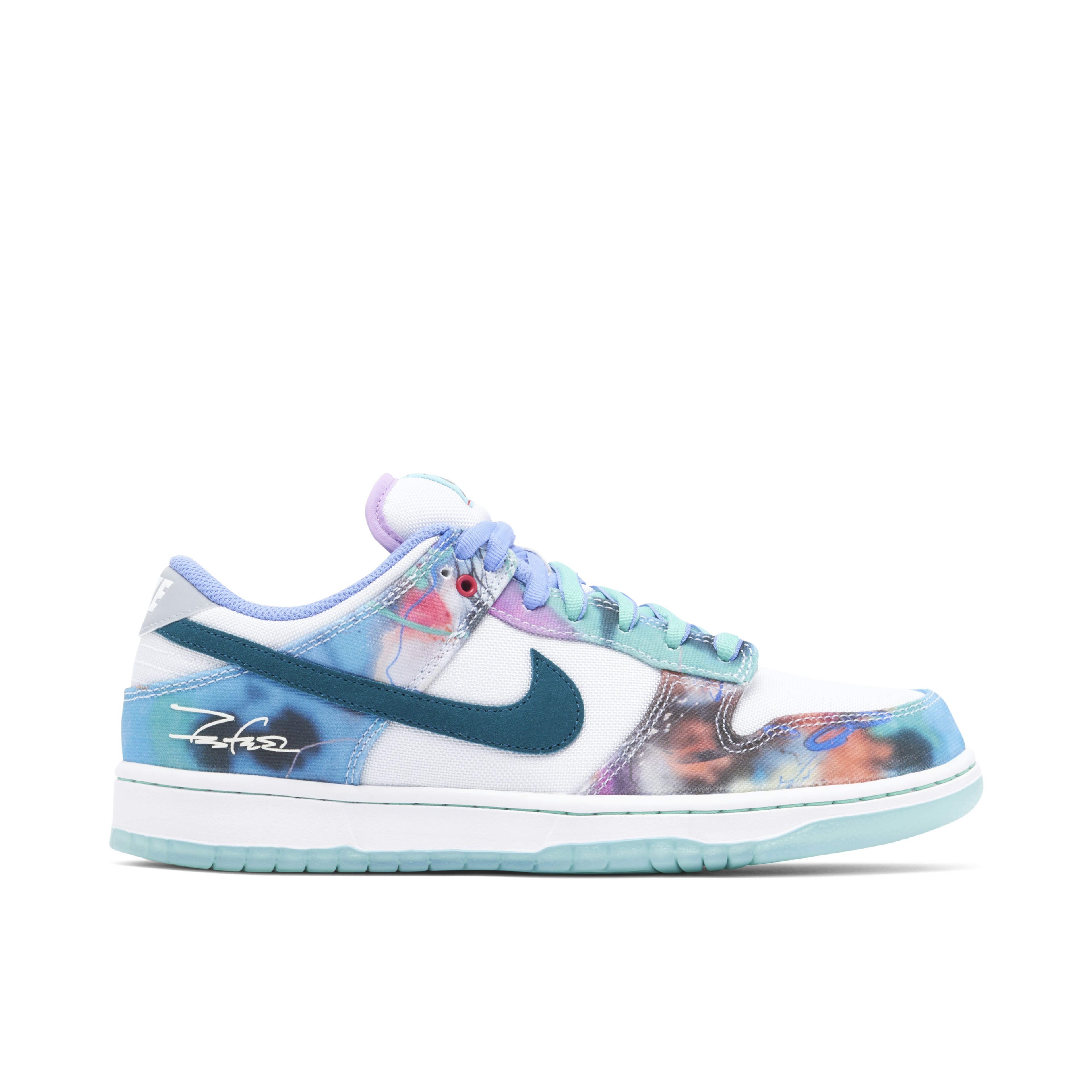 nike authentic SB Dunk Low Futura Laboratories Bleached Aqua