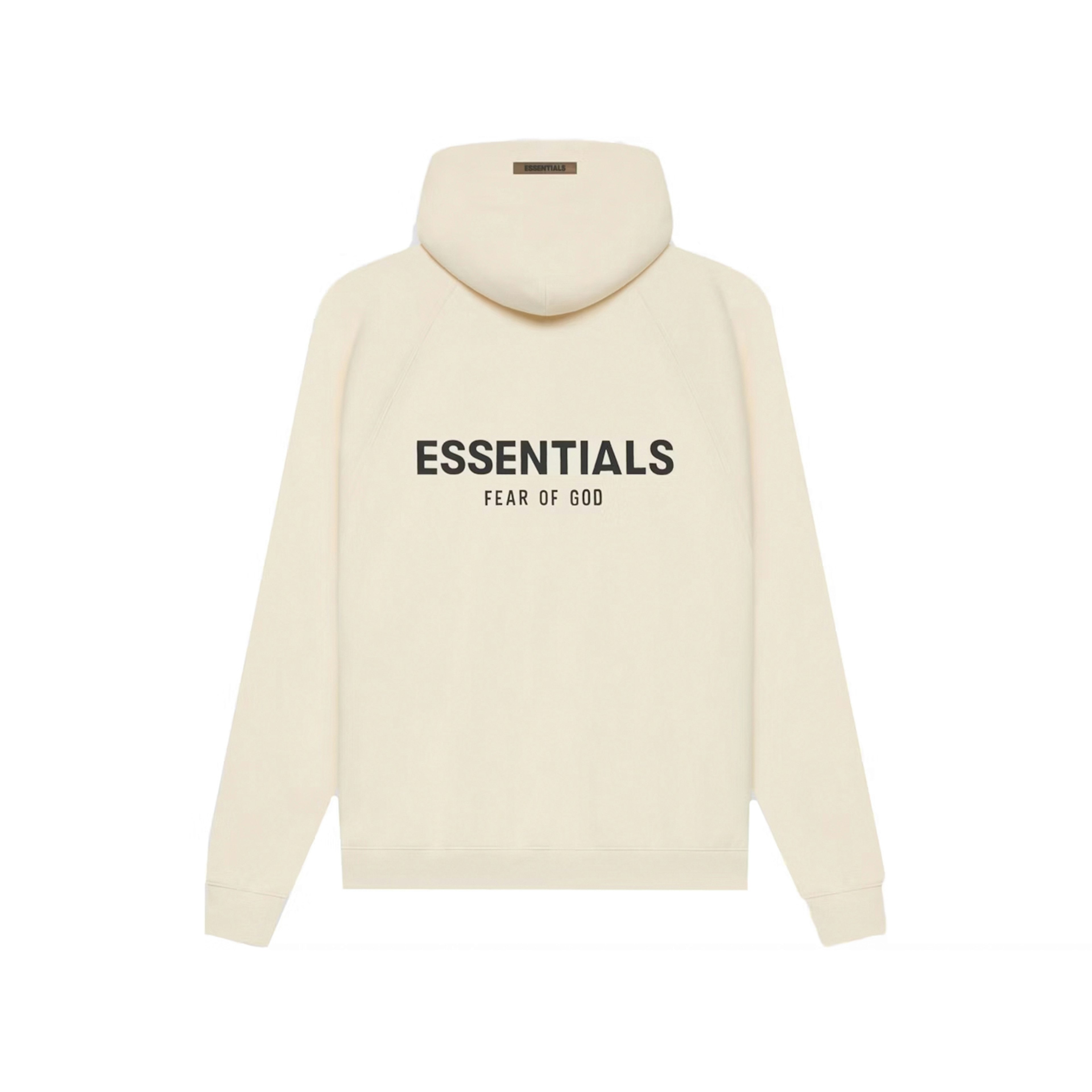 Fear of God Essentials Pull-Over Hoodie (SS21) Cream/Buttercream