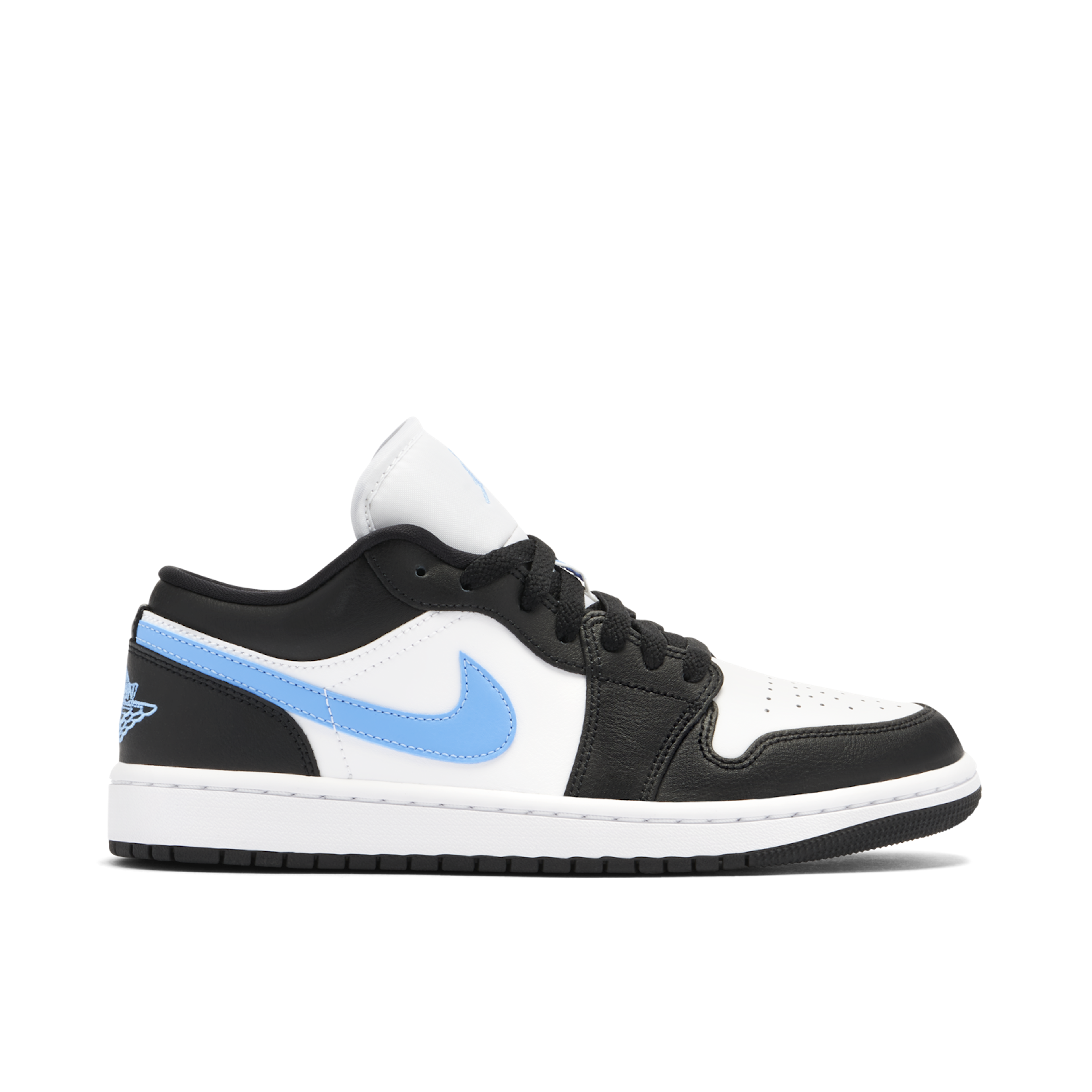 Air Jordan 1 Low Black University Blue Womens