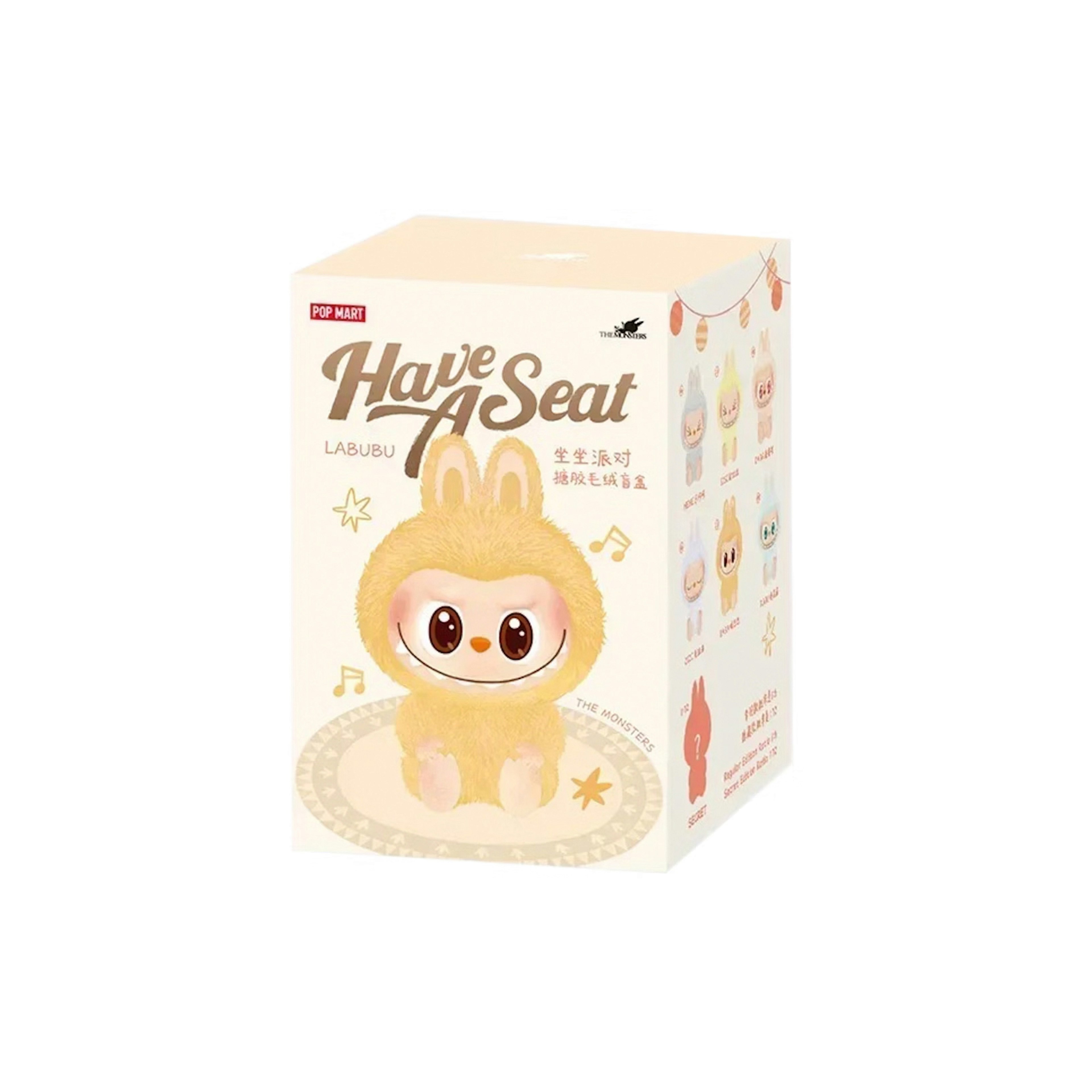 Pop Mart Labubu The Monsters Have a Seat SISI Vinyl Plush