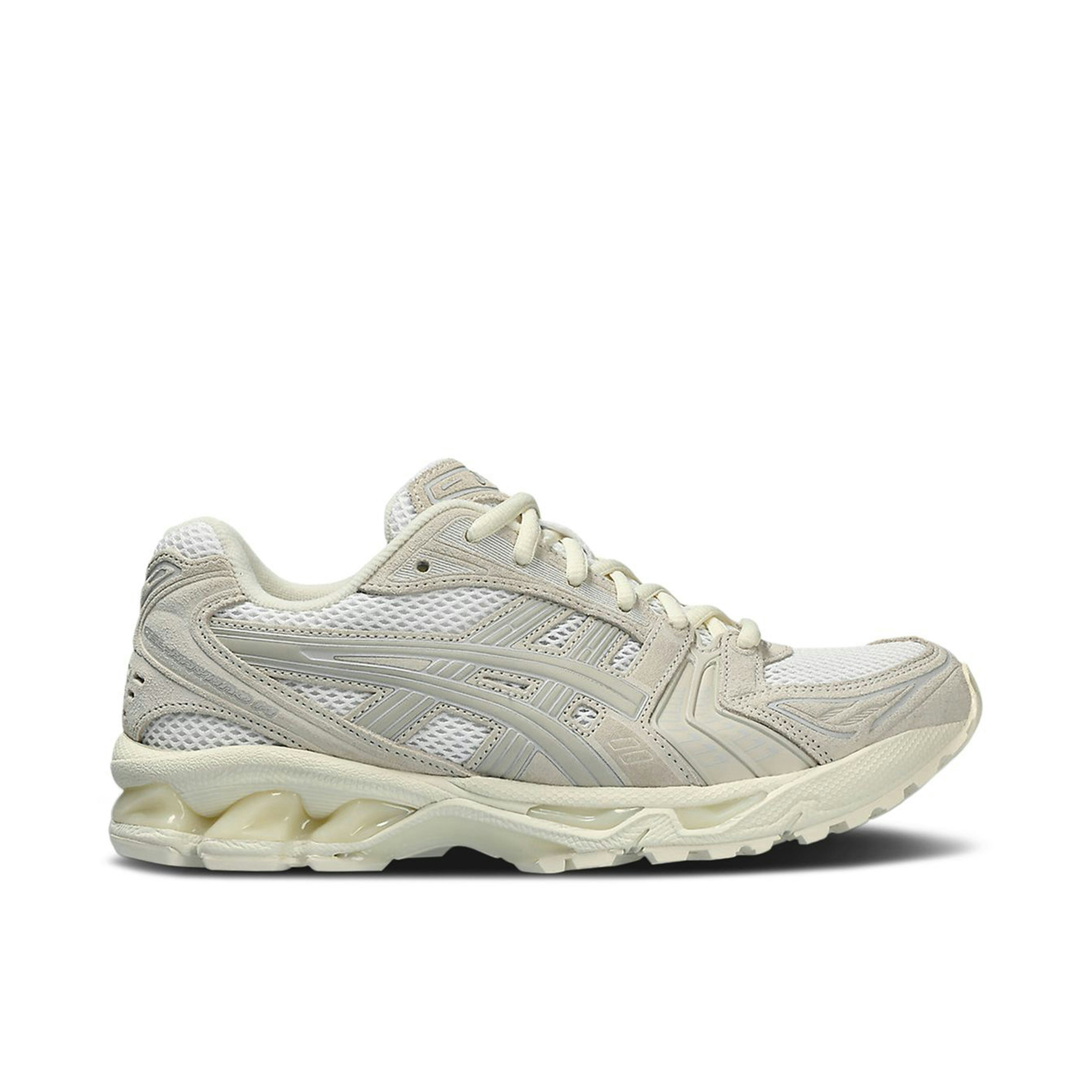 ASICS Gel-Kayano 14 White Smoke Grey Womens