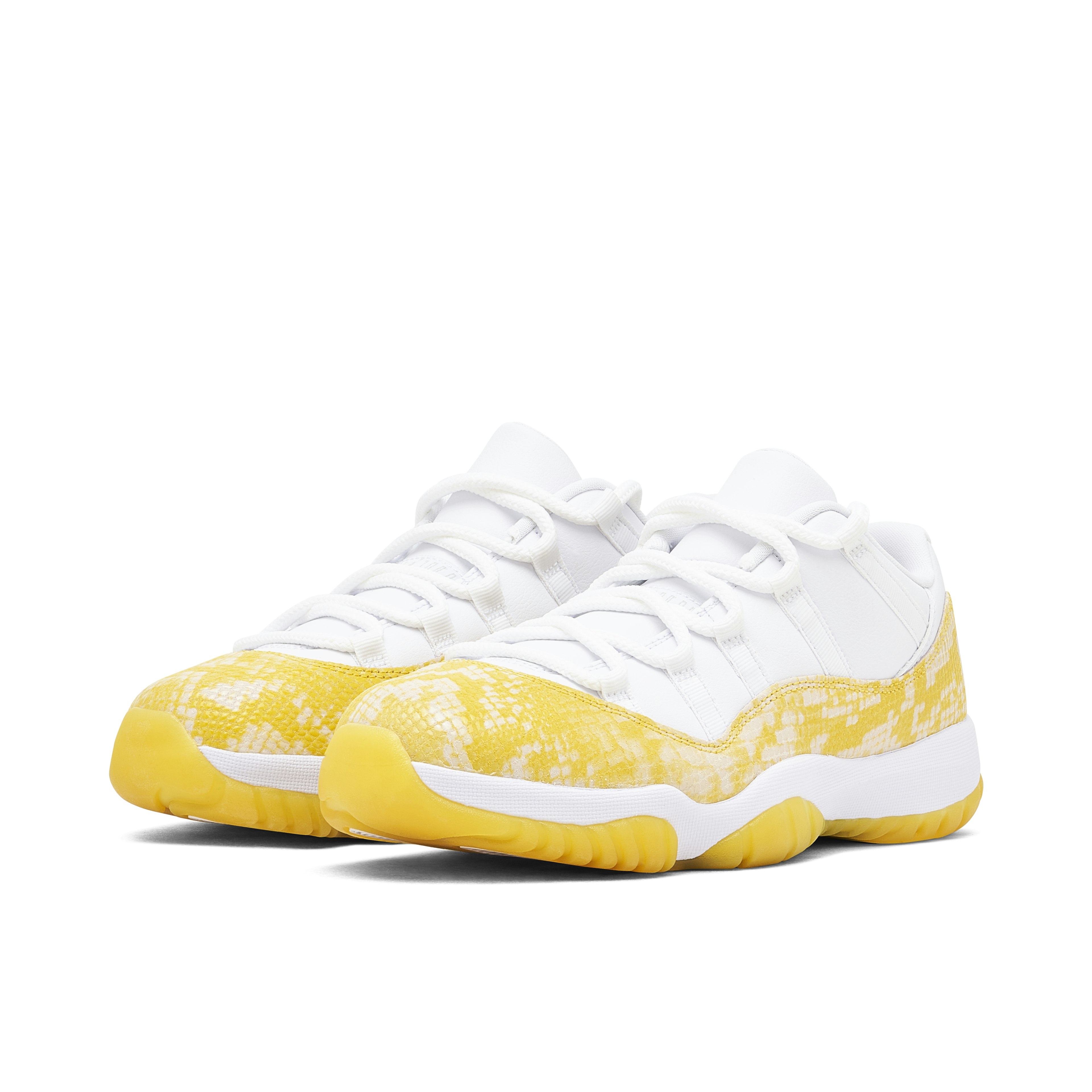 Air Jordan 11 Low Yellow Snakeskin Womens