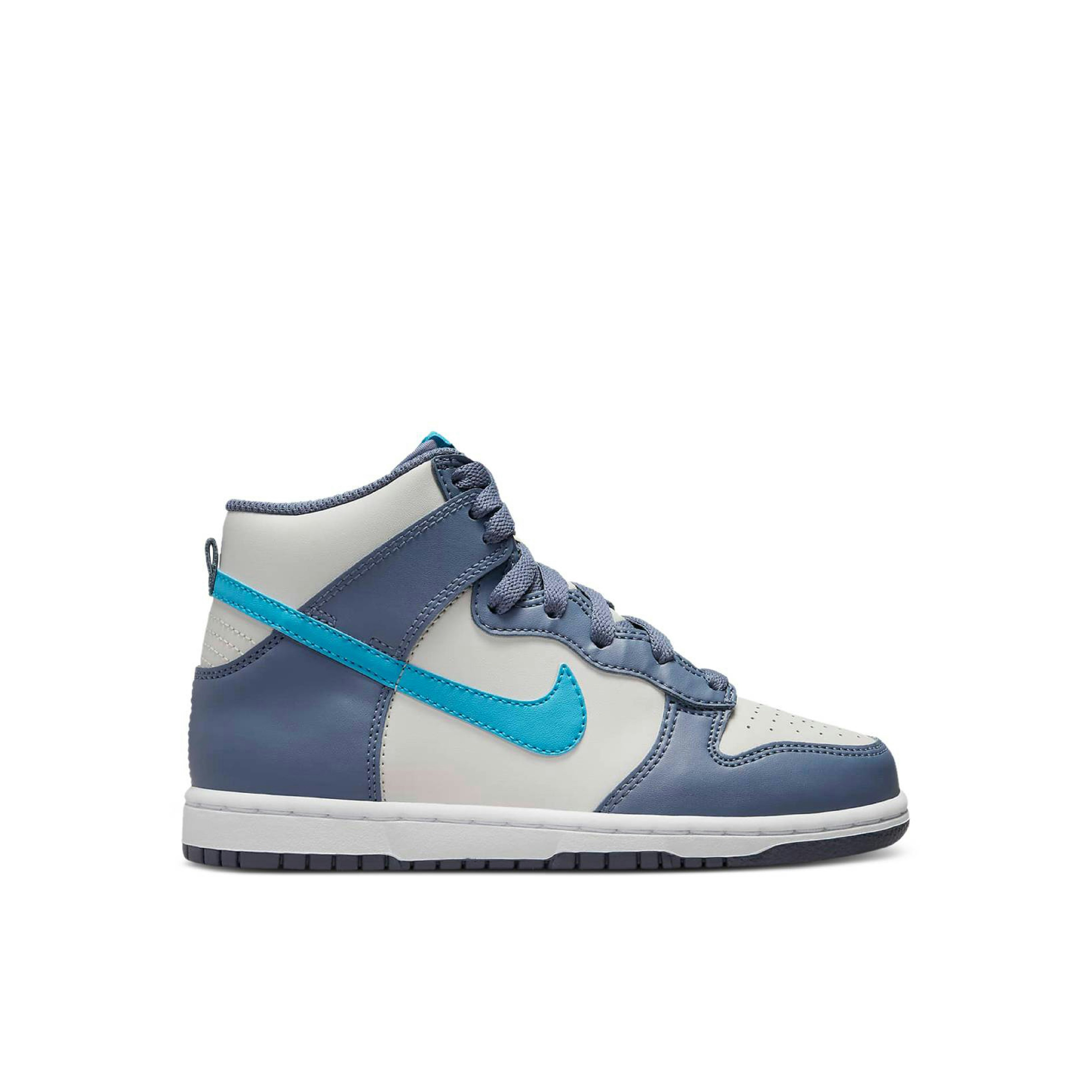 Nike Dunk High Light Bone Diffused Blue PS