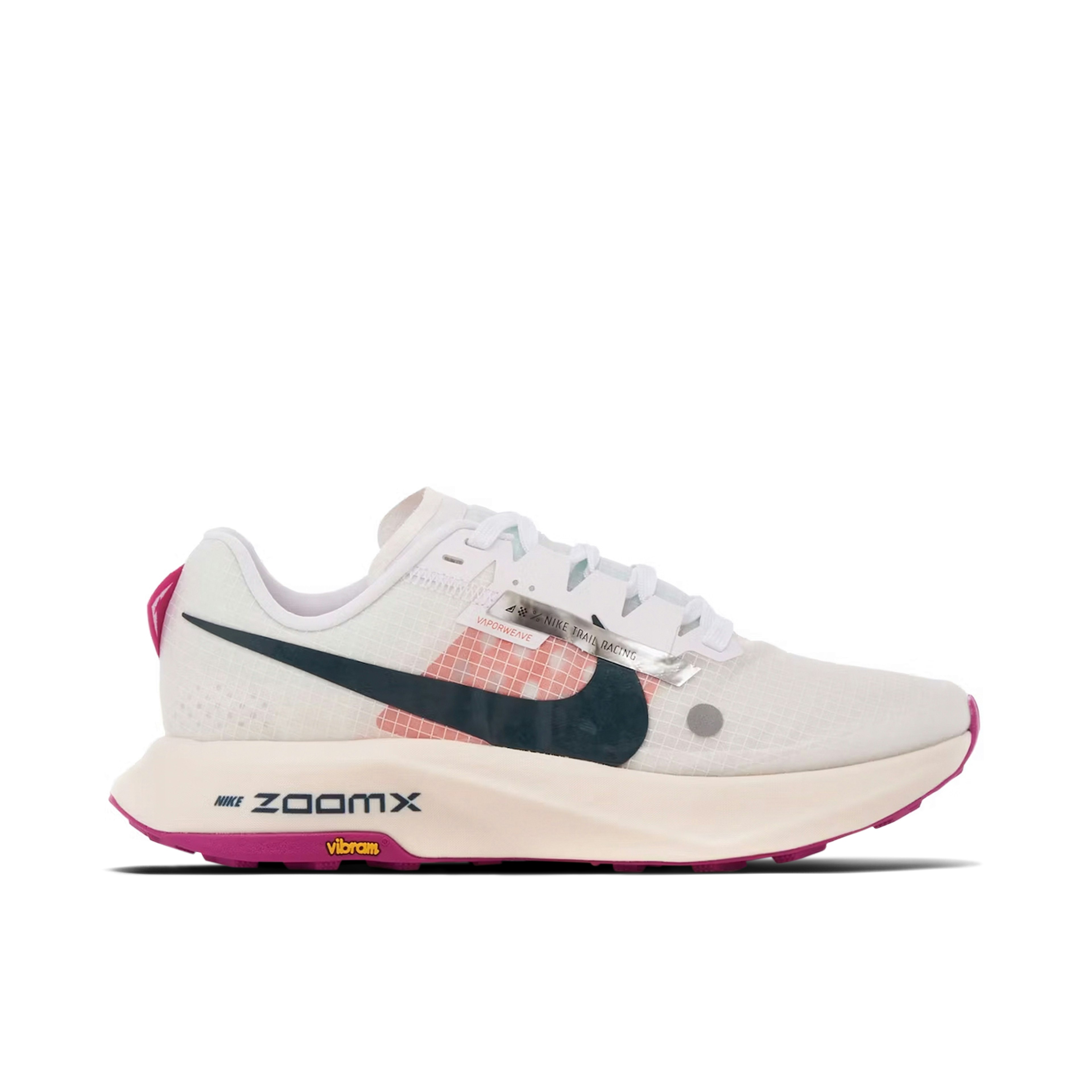 Nike ZoomX Ultrafly Trail White Safety Orange Vivid Grape Womens