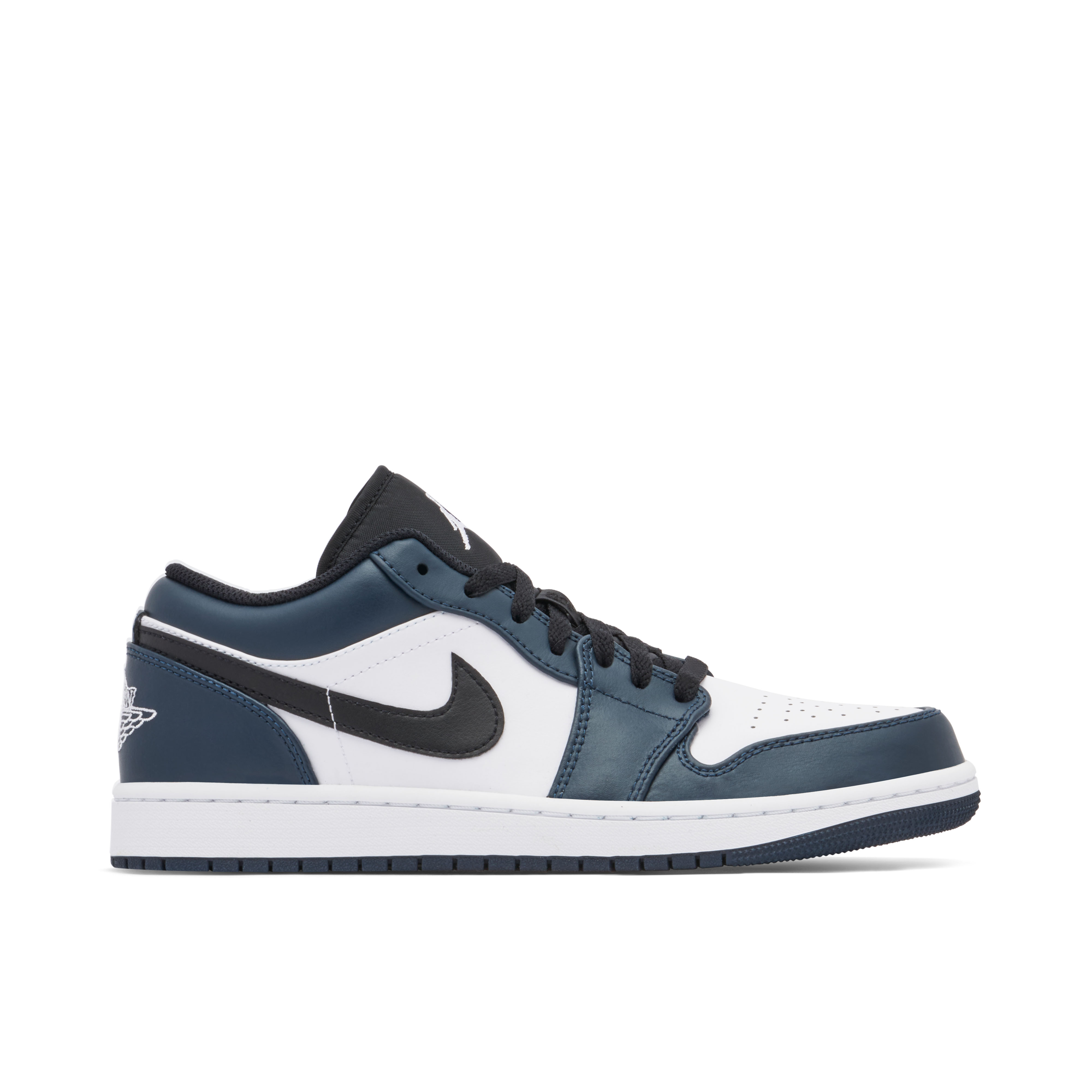 Air jordan 1 low blue white best sale