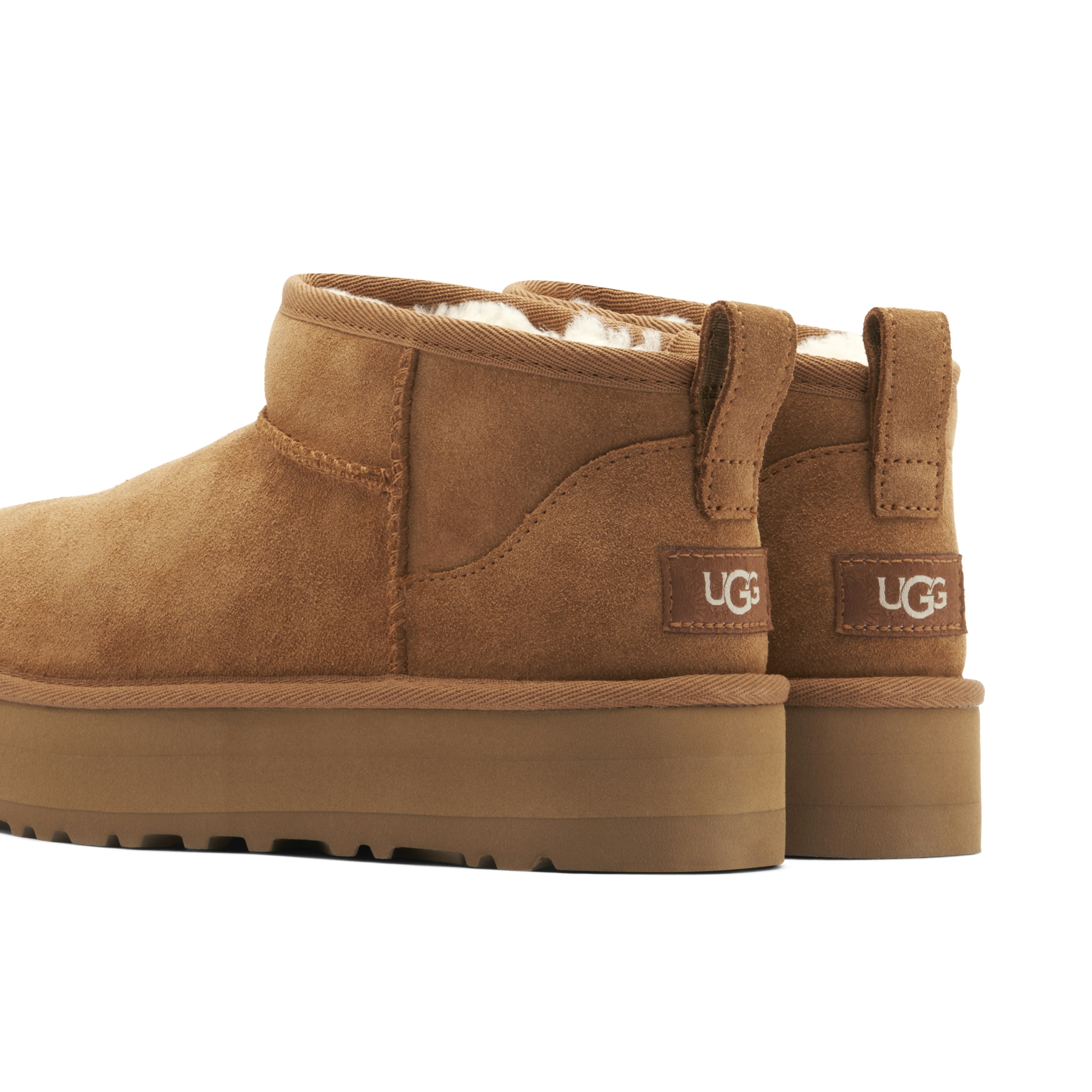 UGG Classic Ultra Mini Platform Boot Chestnut Kids