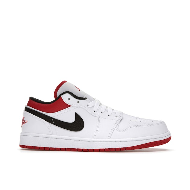 HOT Air Jordan Low White University Red Black Jordan Low White