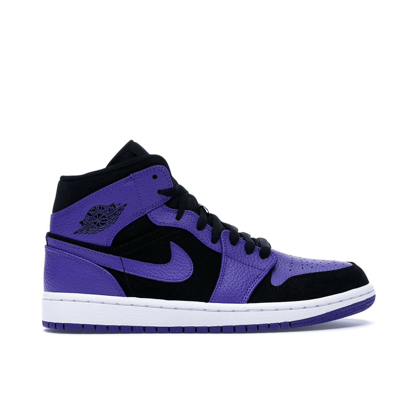 Air jordan 1 mid black dark concord online