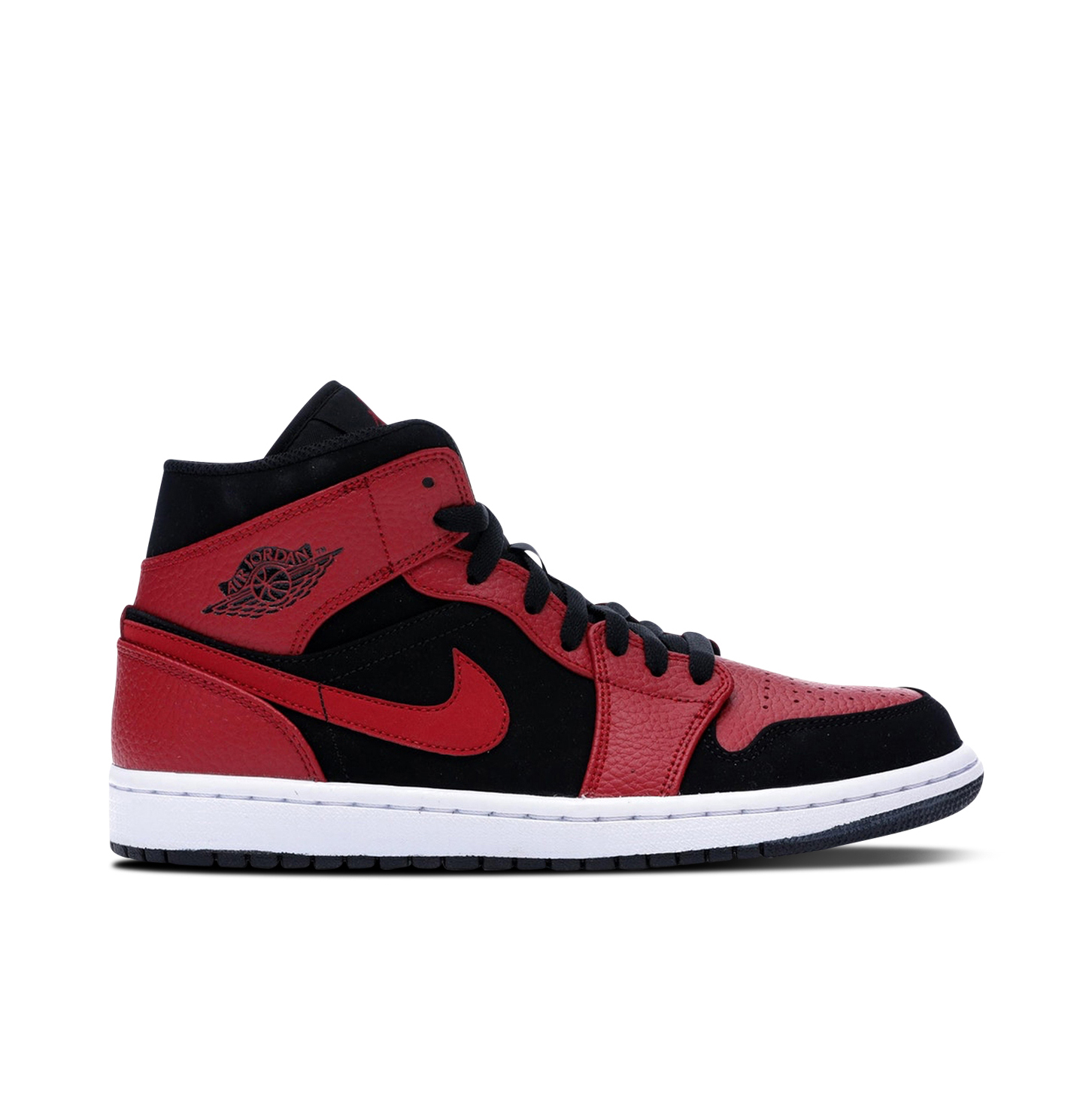 Air Jordan 1 Mid Reverse Bred | 554724-054 | Laced