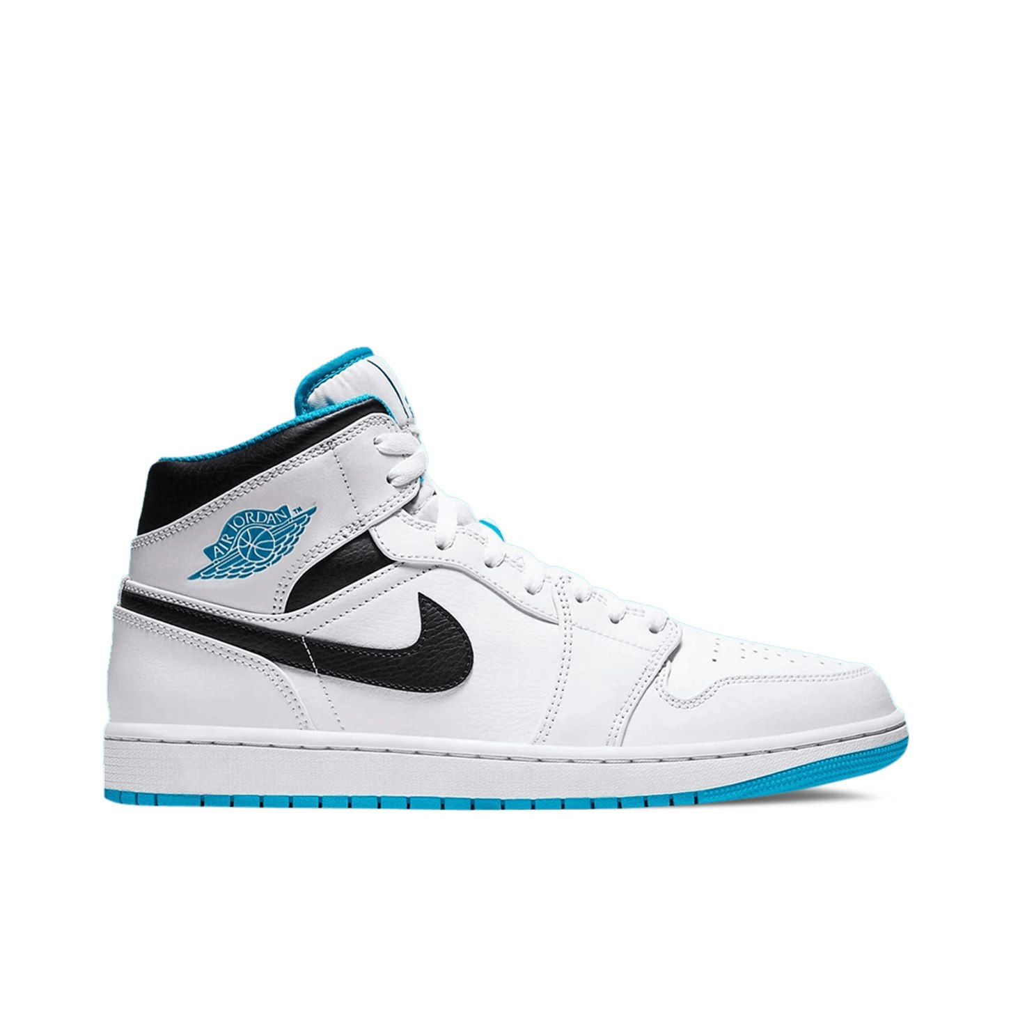 Air Jordan 1 Mid Laser Blue