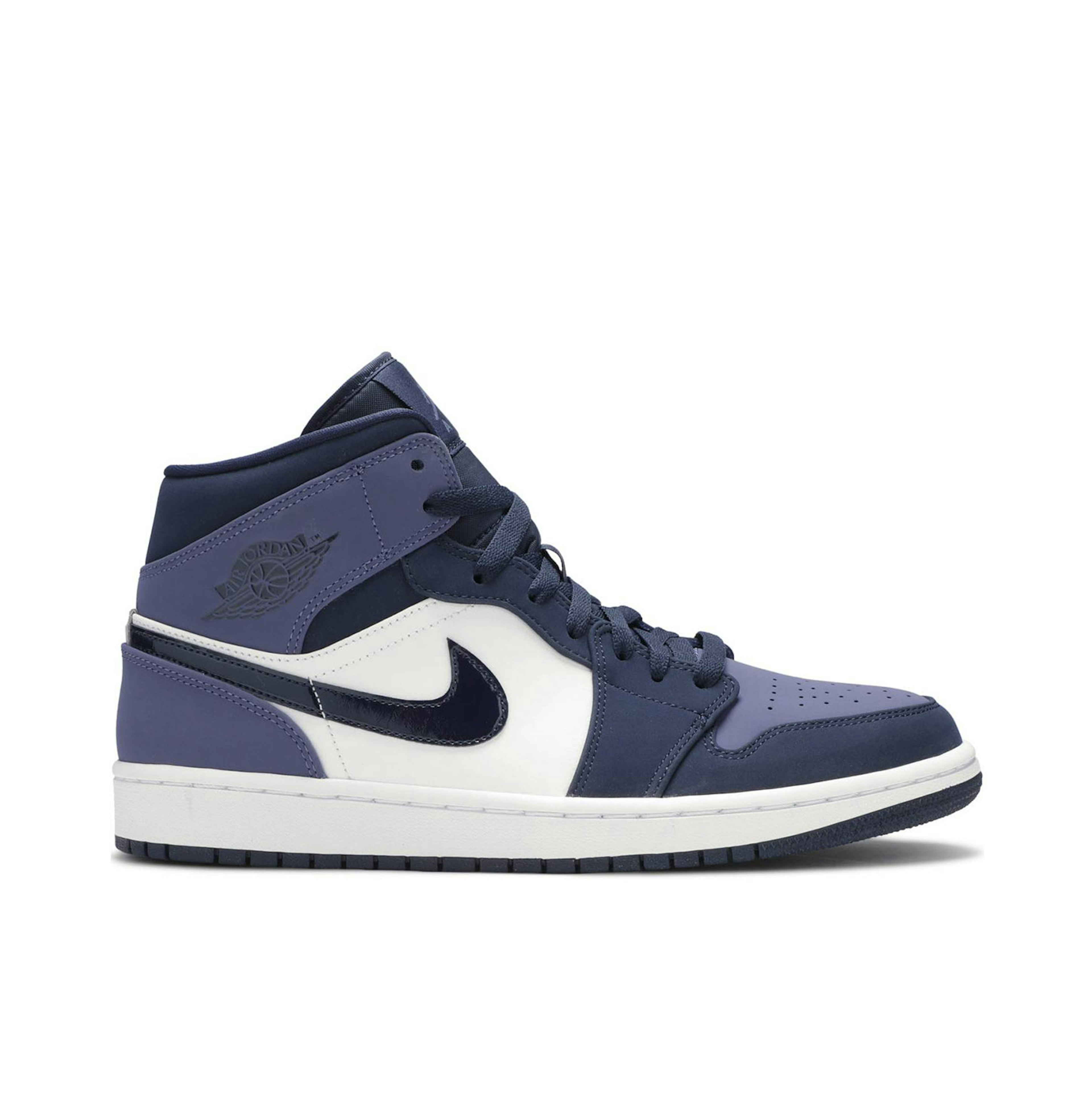 Air Jordan 1 Mid Obsidian Sanded Purple