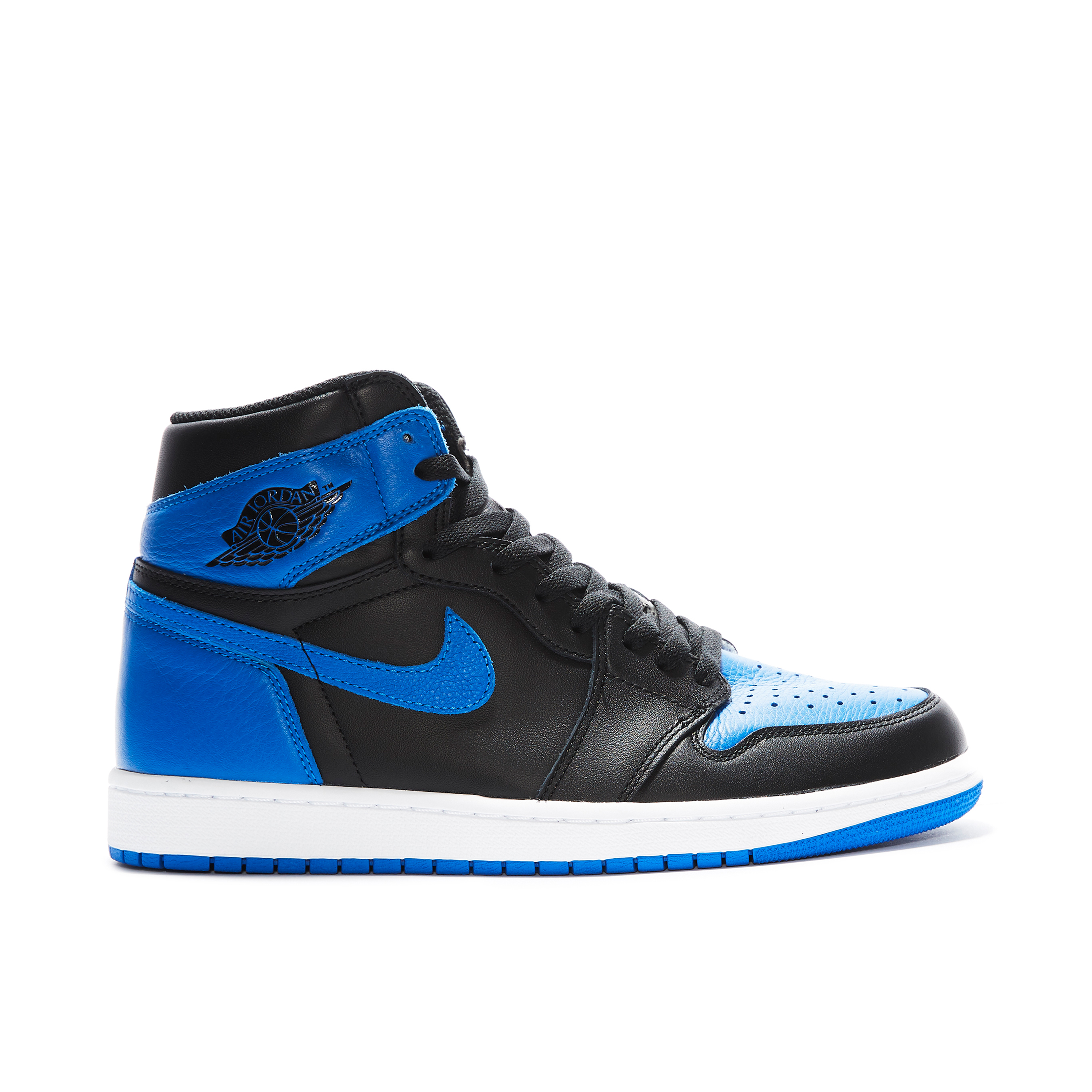 Air Jordan 1 Retro High OG Royal 555088 007 Laced