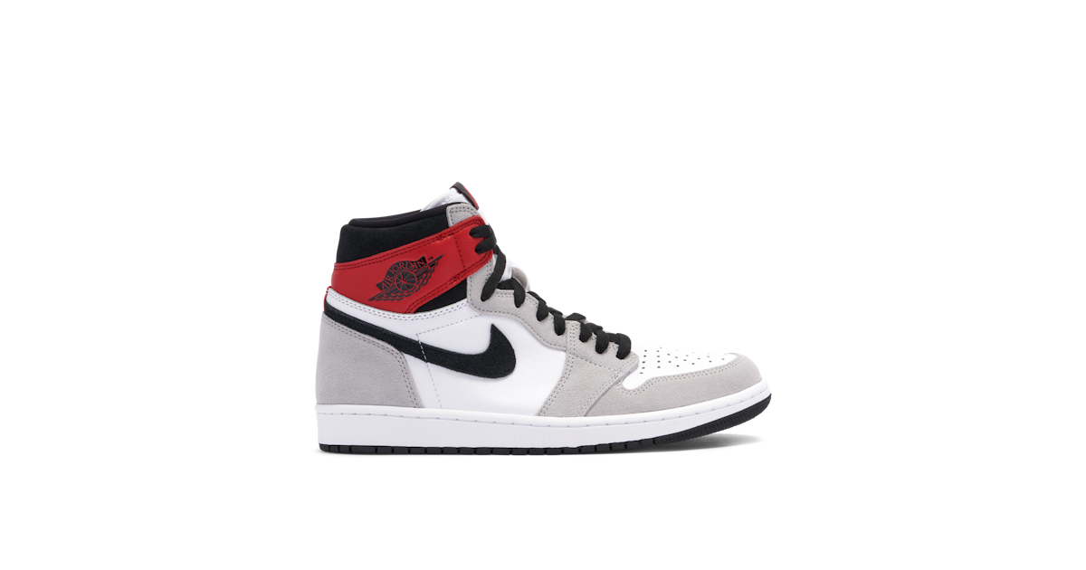 Air Jordan High OG Smoke Grey 555088-126 Laced