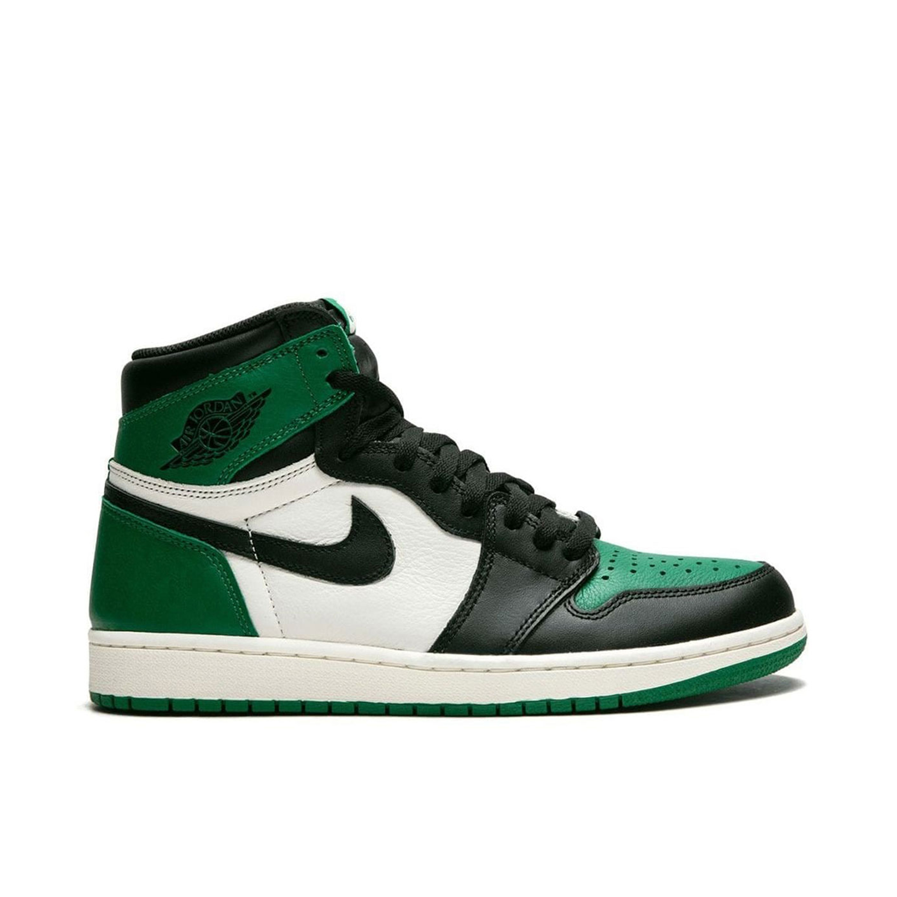 Air Jordan 1 Retro High OG Pine Green 555088 302 Laced