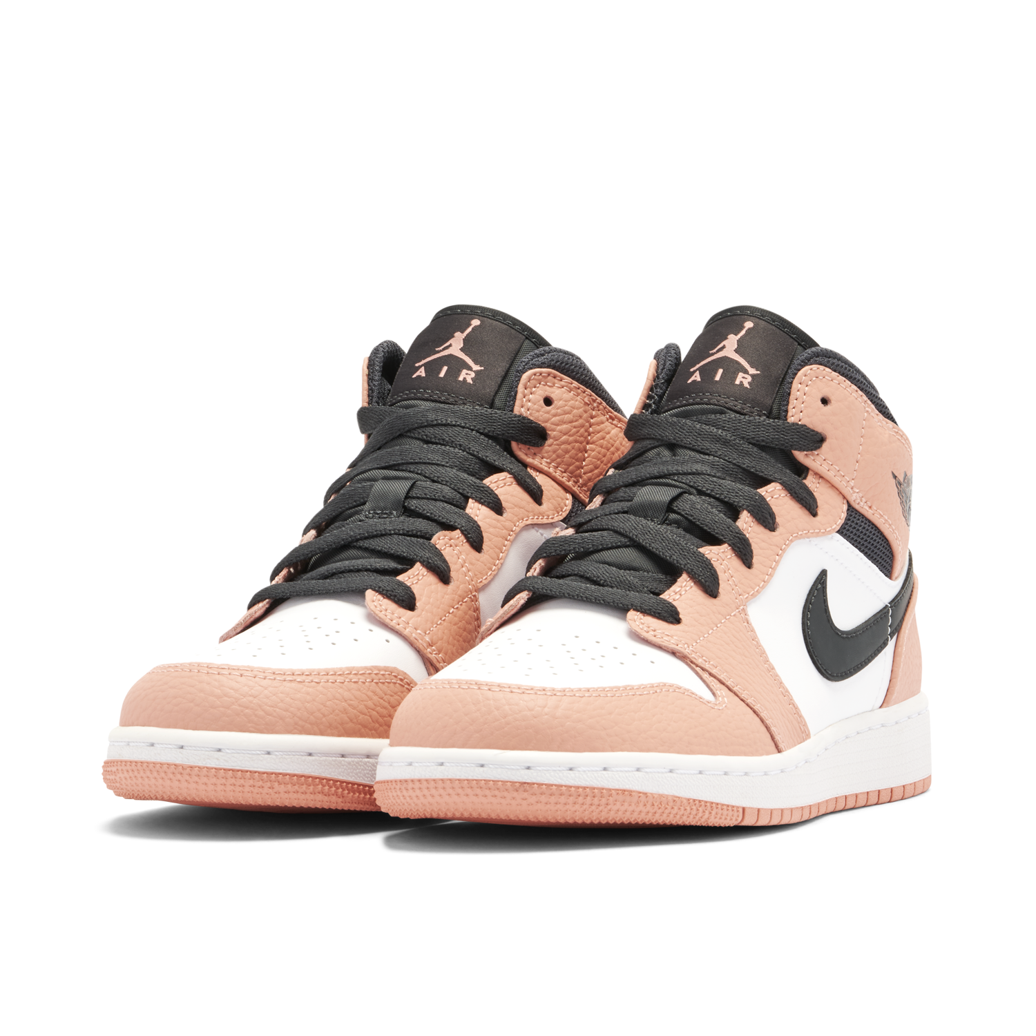 Air Jordan 1 Mid Pink Quartz GS