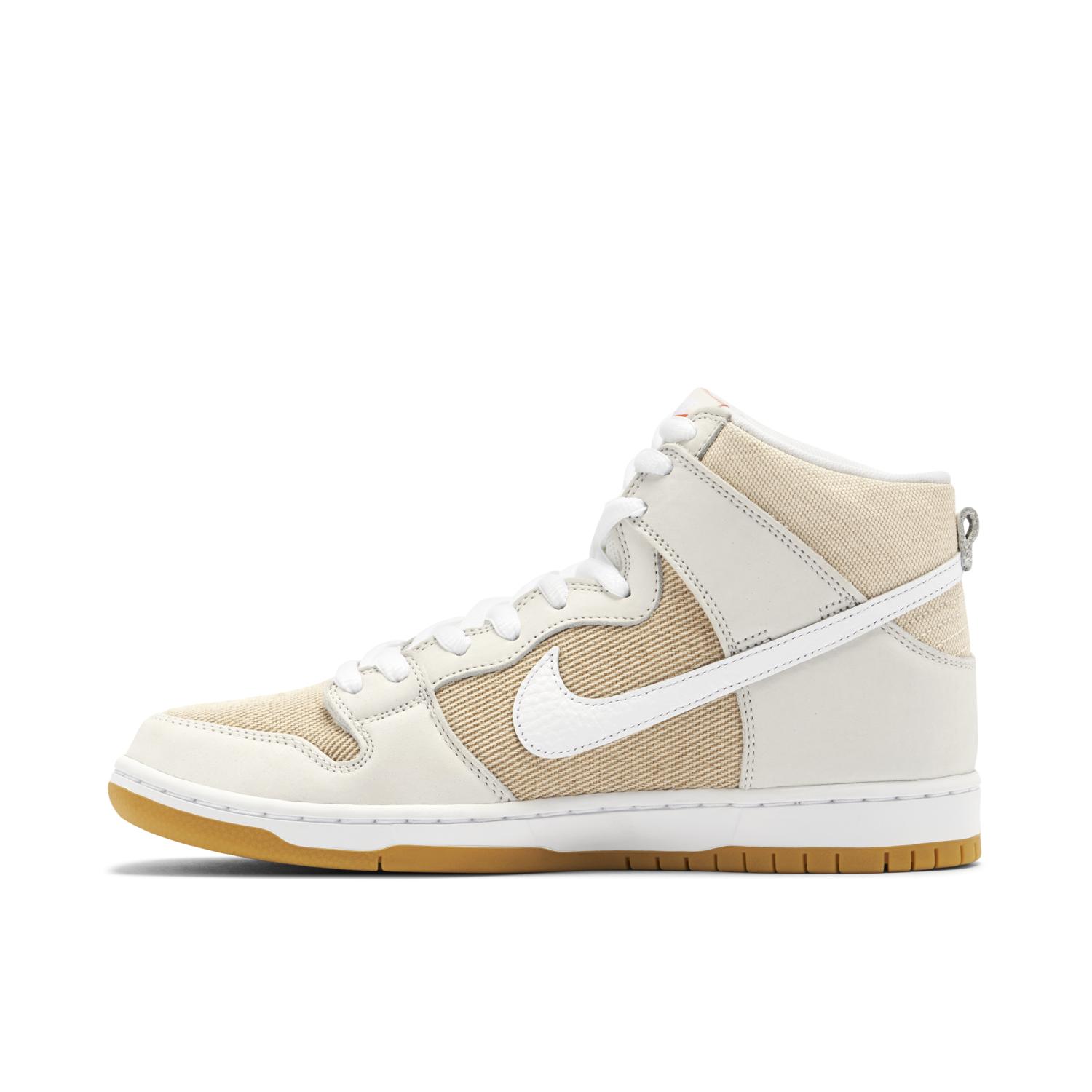 Nike SB Dunk High Pro ISO Orange Label Unbleached Natural