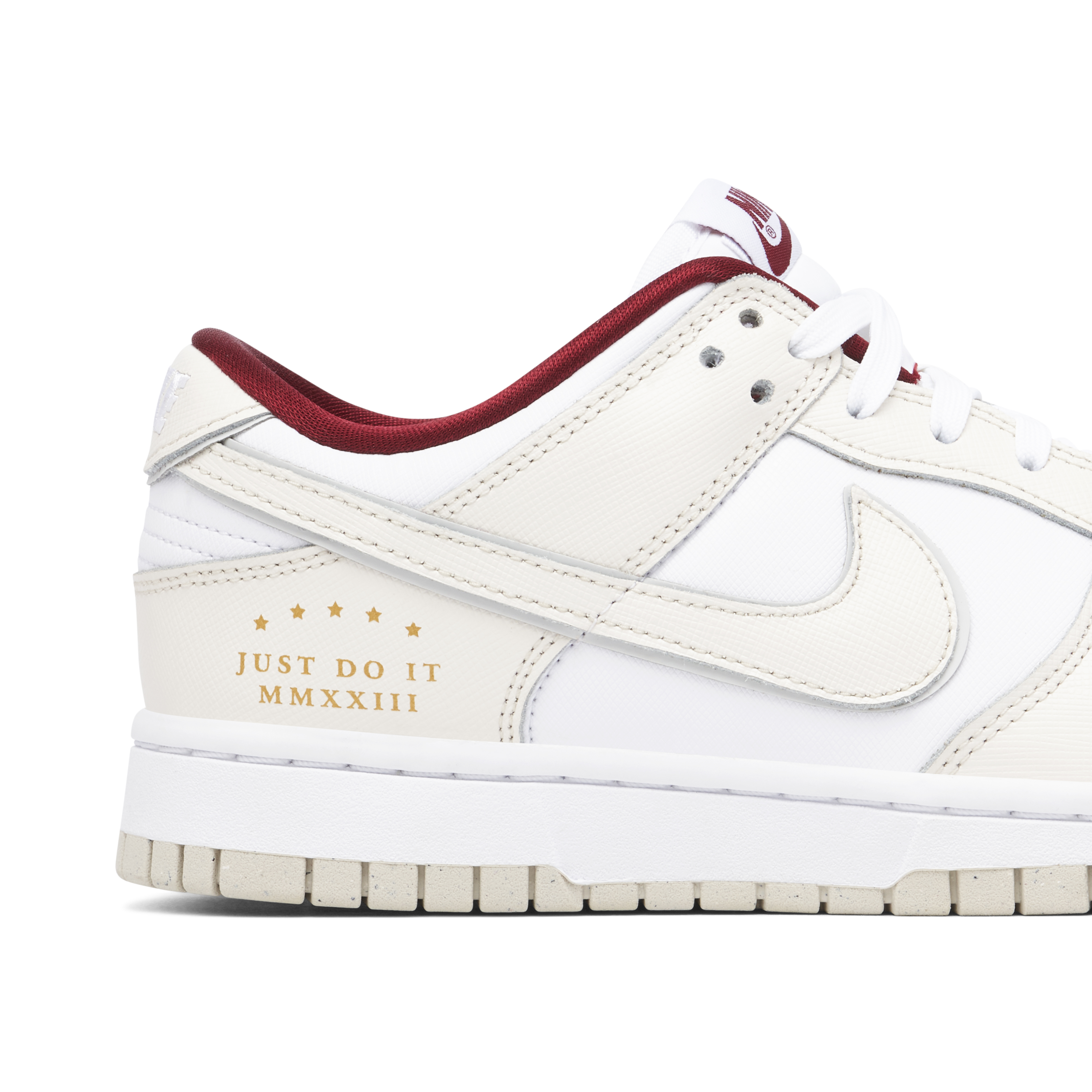 Nike Dunk Low Just Do It White Sail