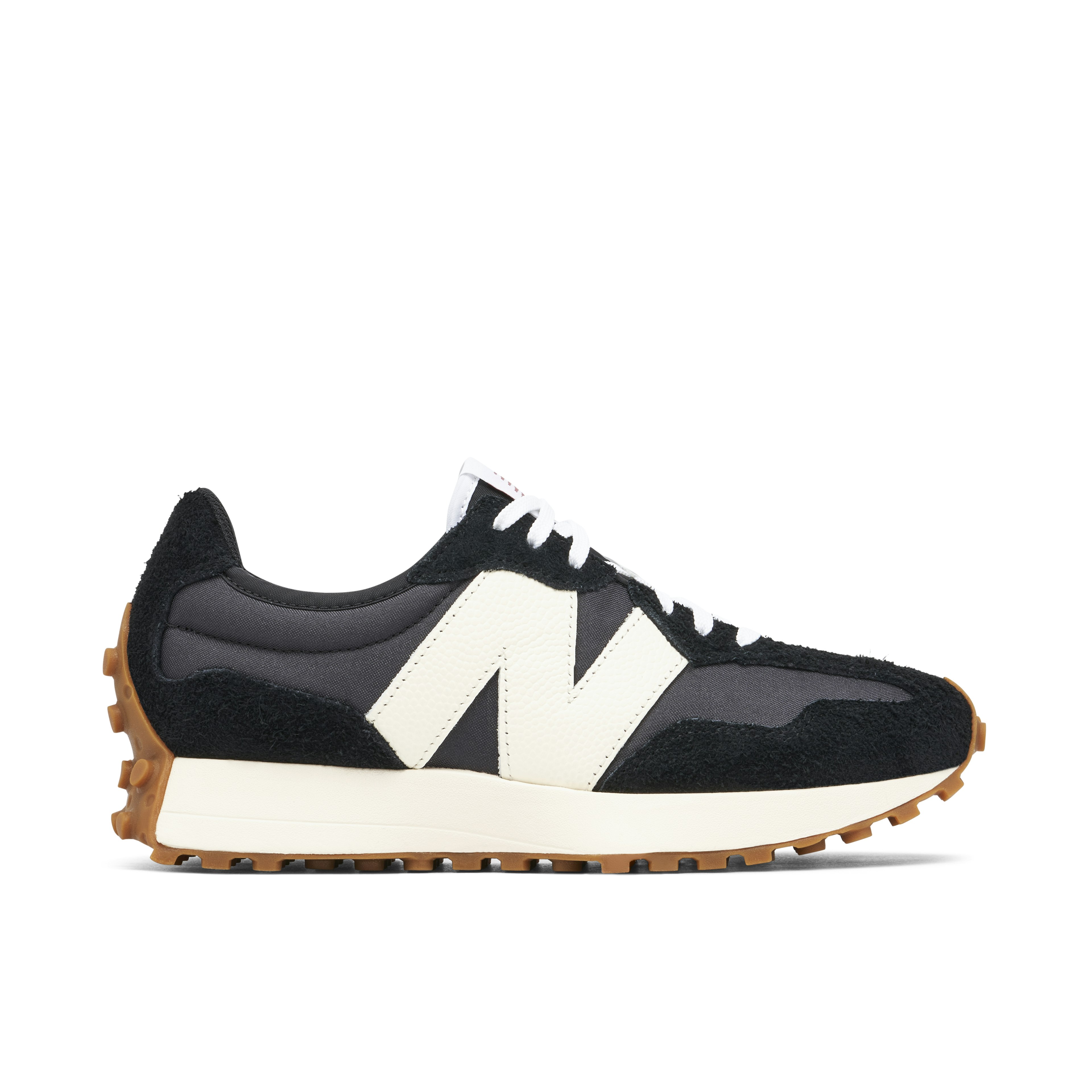New Balance 327 Black White Gum für Damen