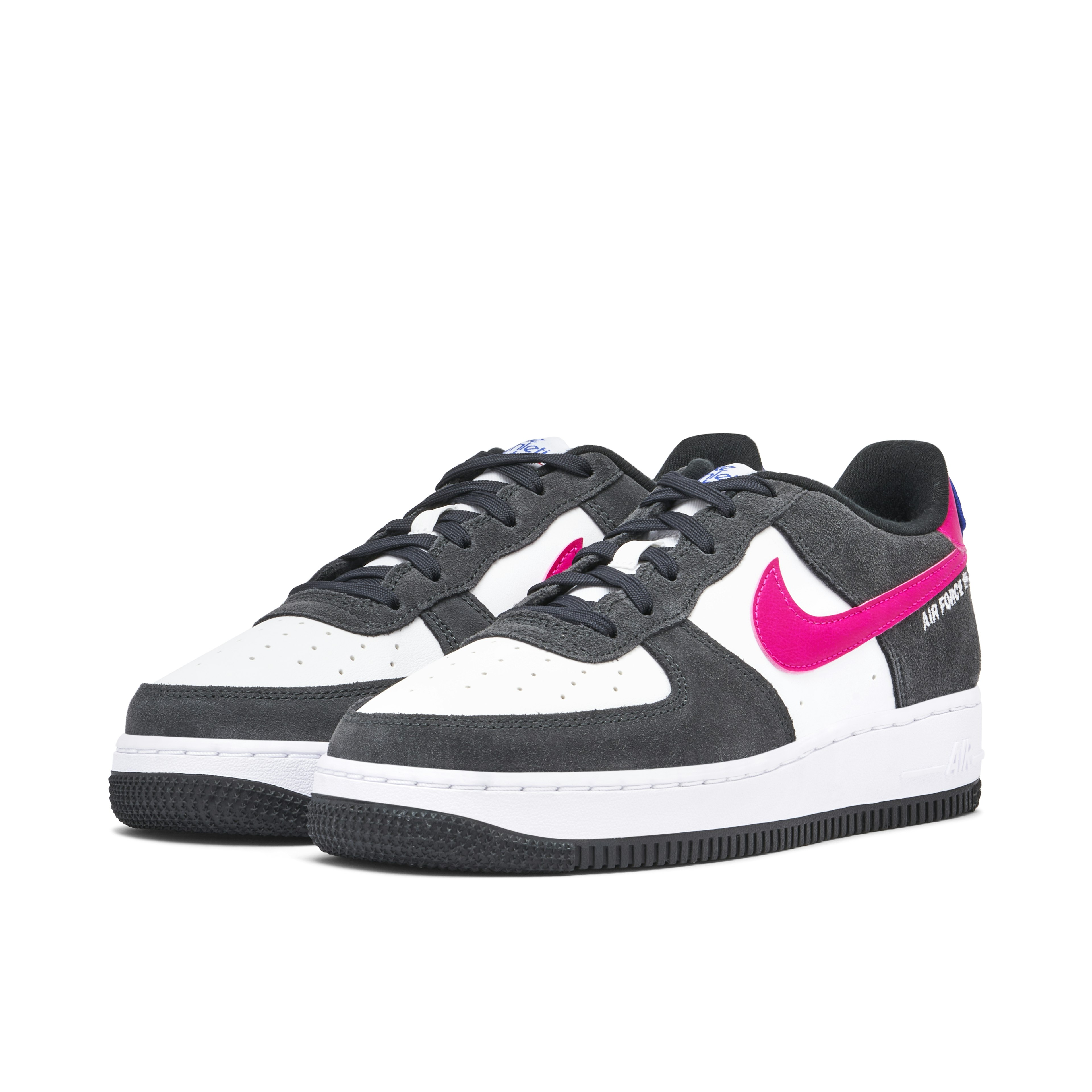 Nike Air Force 1 LV 8 Athletic Club Black Pink Prime GS