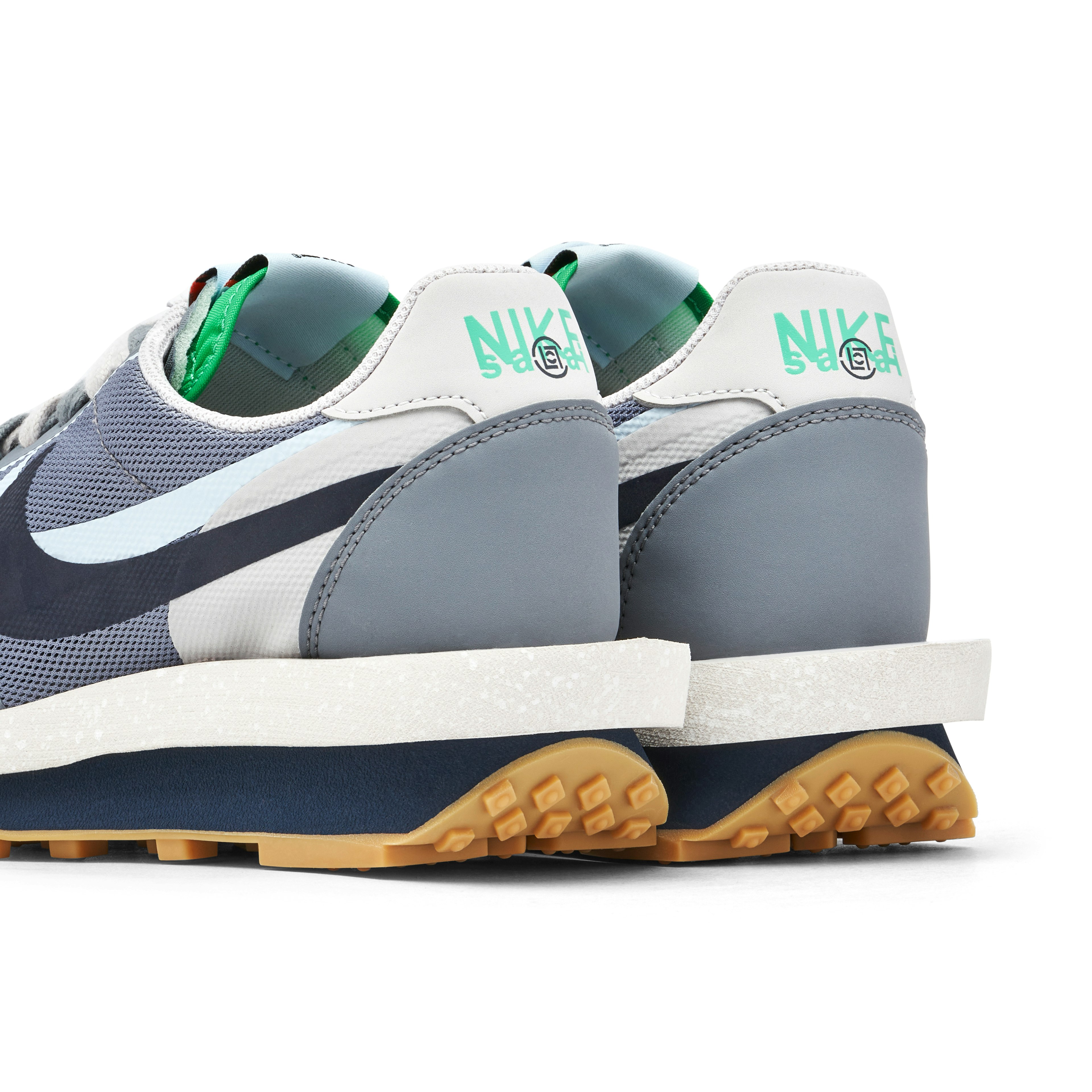 Nike LDV Waffle x CLOT x sacai Grey Blue