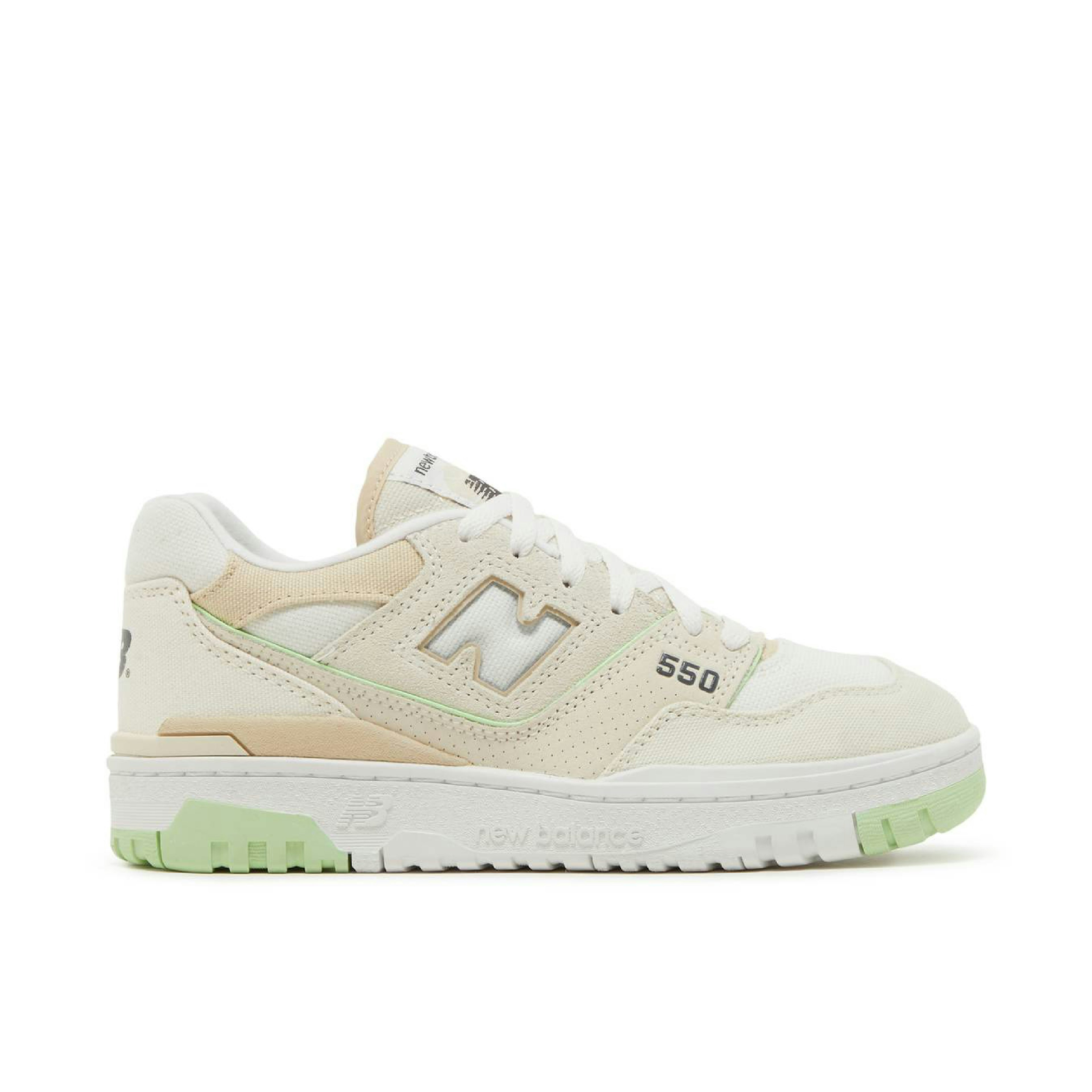 New Balance 550 Turtledove Green Aura Femme