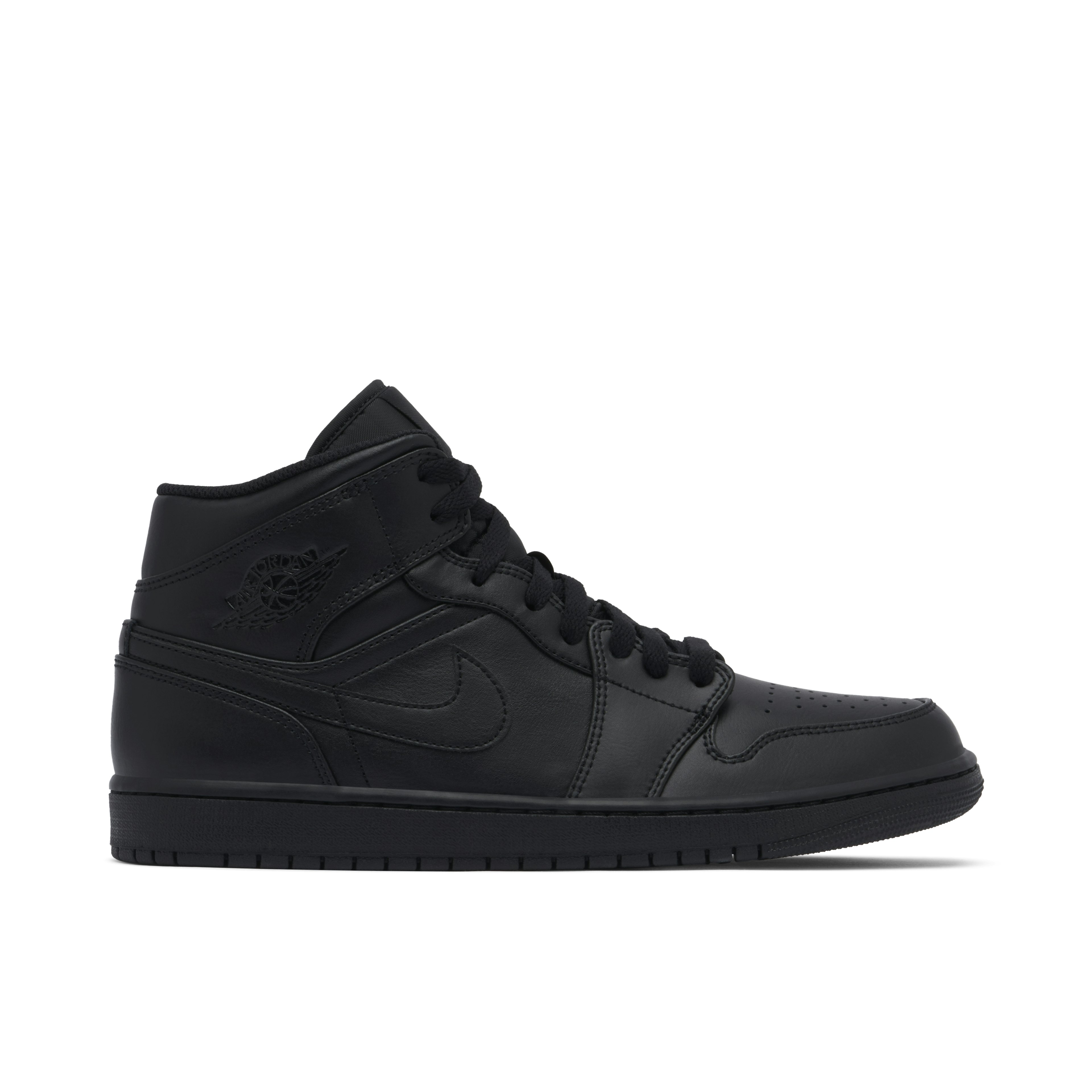 Air Jordan 1 Mid Triple Black