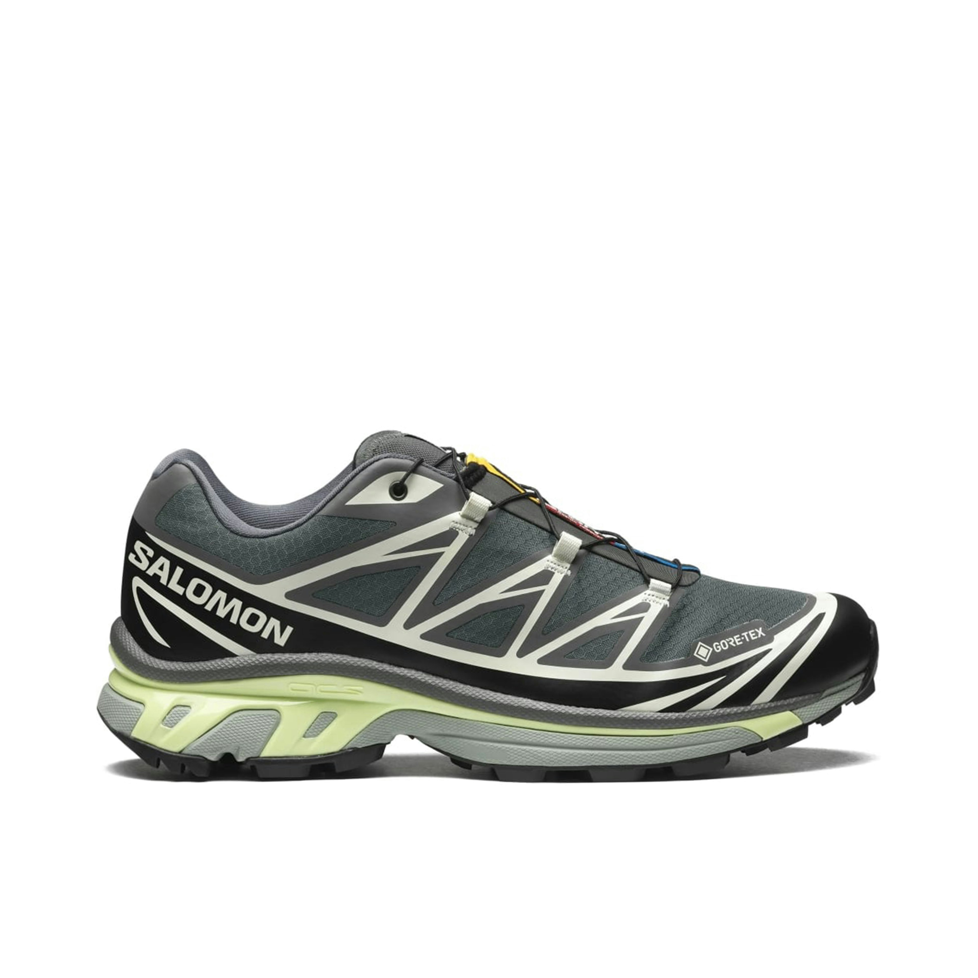 Salomon XT-6 Gore-Tex Black Lime Cream