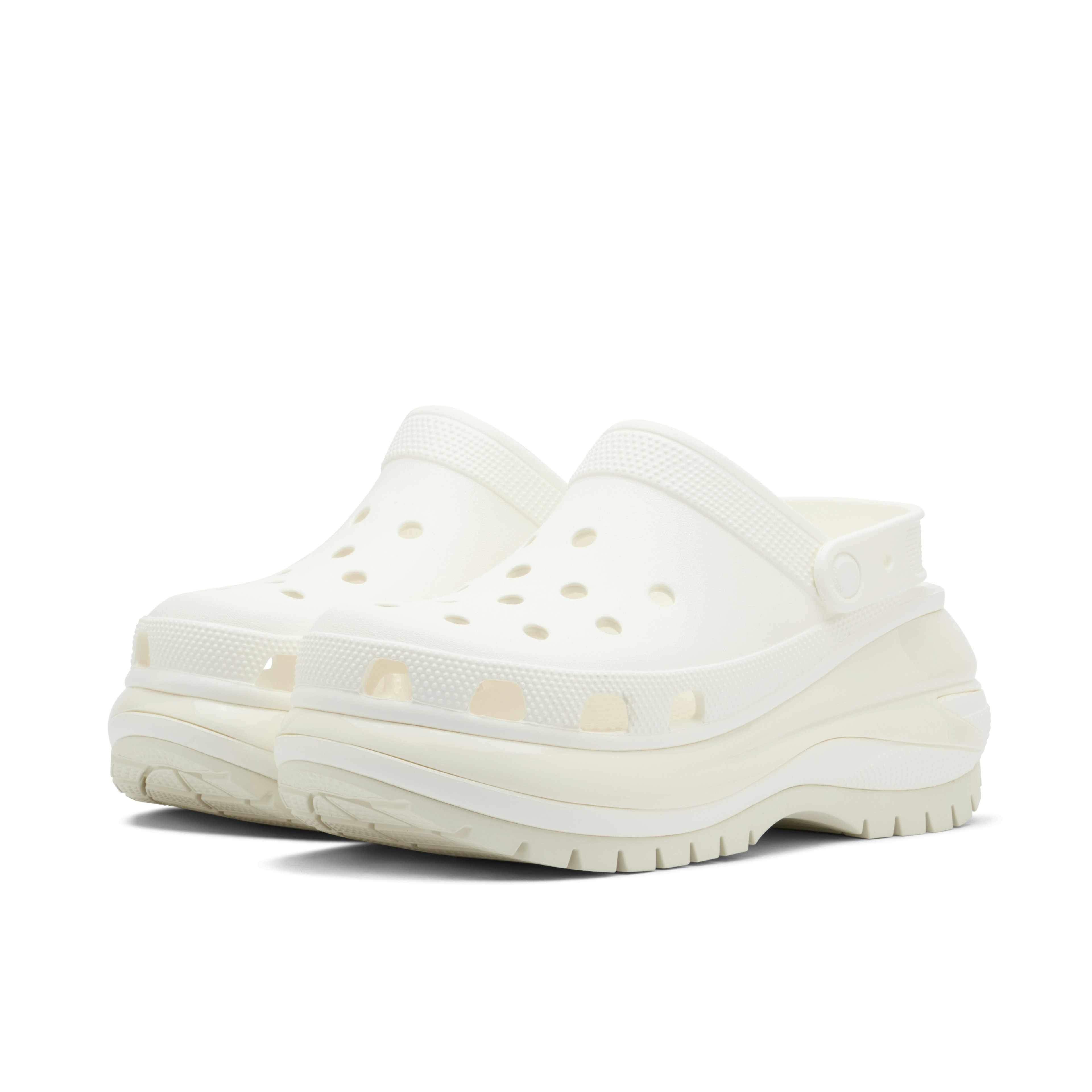 Crocs Classic Mega Crush Clog White