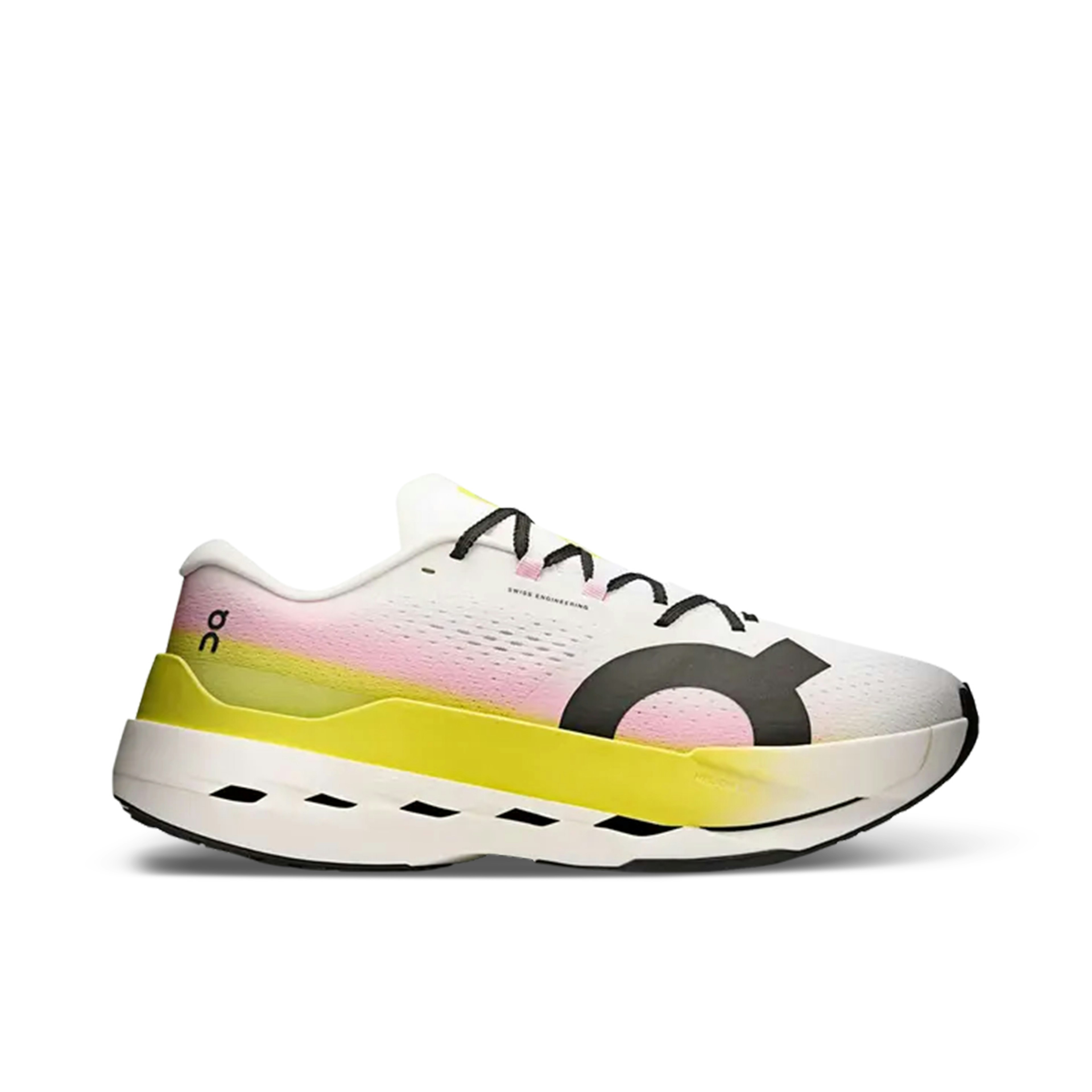 On Running Cloudboom Max Lime Raspberry