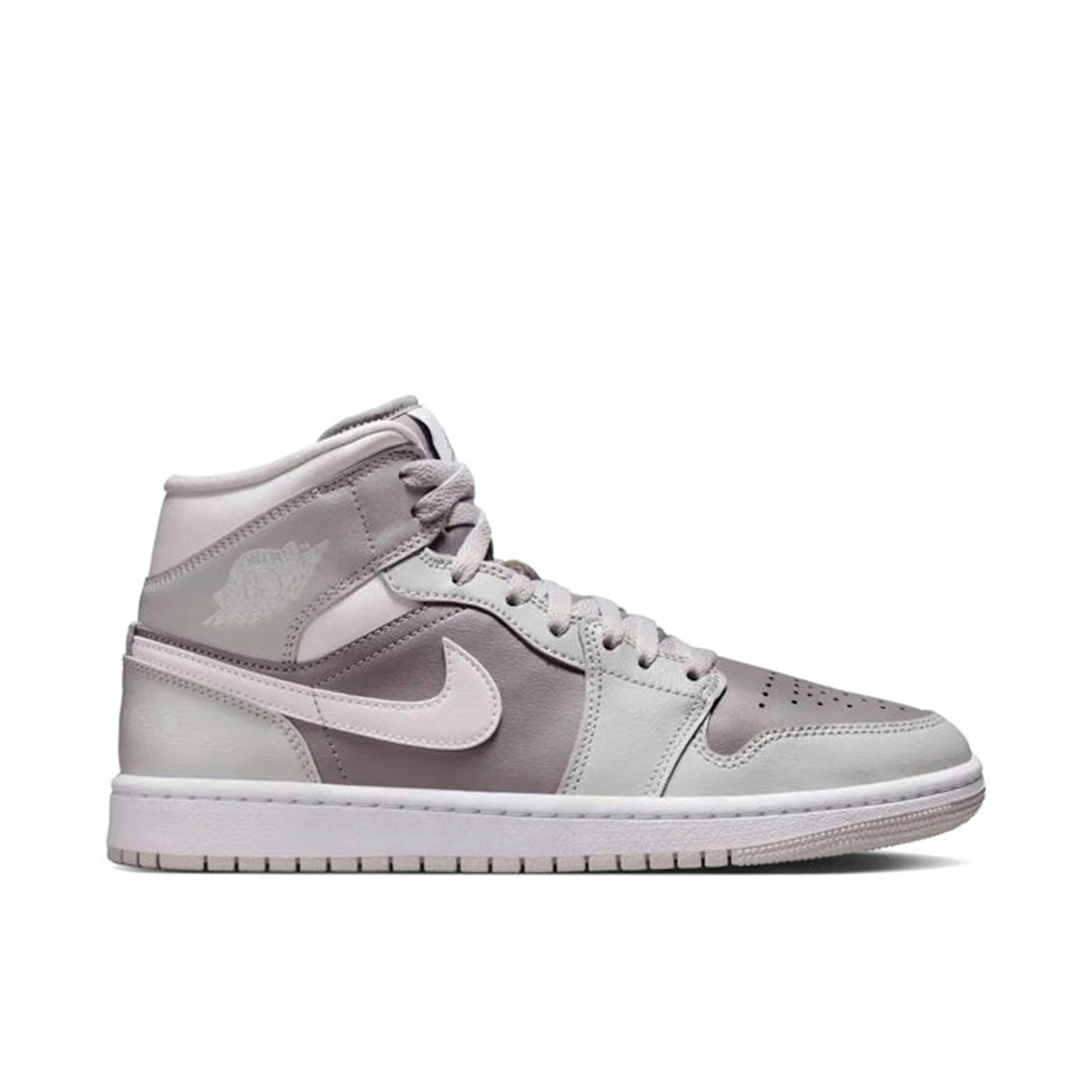 Air Jordan 1 Mid Photon Dust Atmosphere Grey Womens