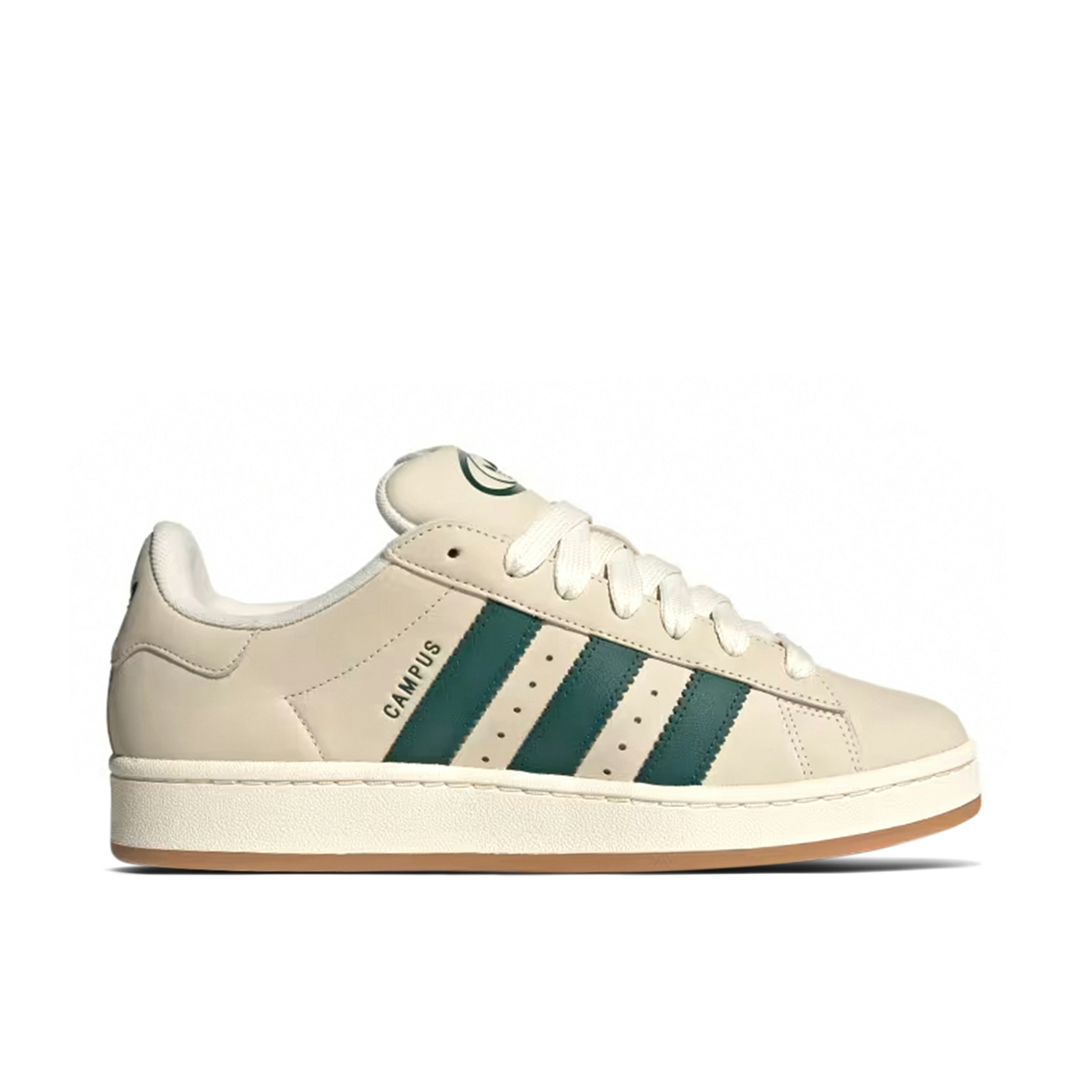 Adidas Campus 00s Cream White Collegiate Green